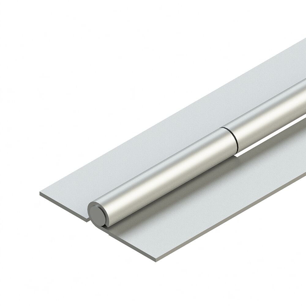 Rhiwa Quality pianoscharnier 70 x 2 x 2500 mm (BxDxL) - ongeboord - verzinkt