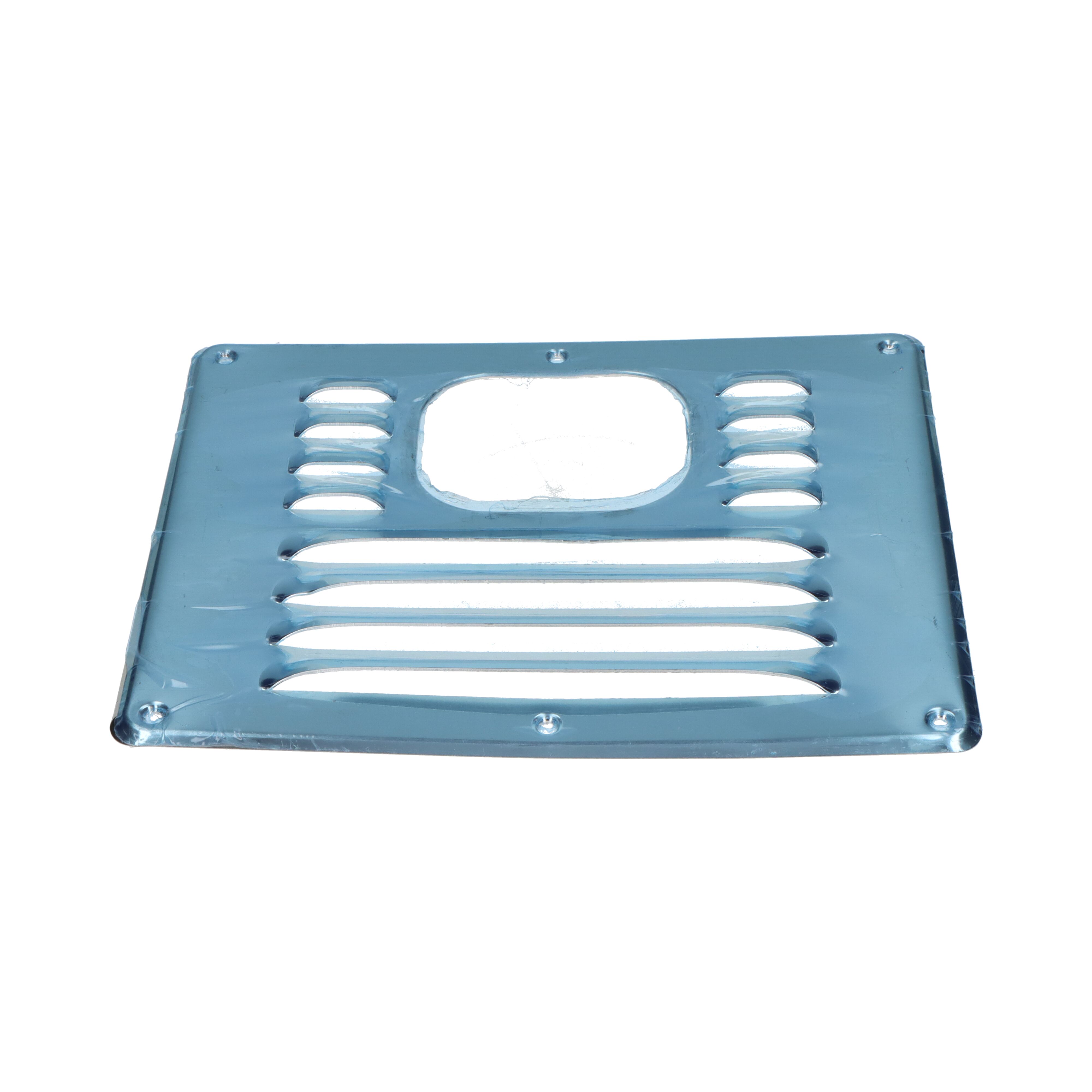 Rhiwa Quality ventilatierooster 265 x 205 mm - met hand doorgang - aluminium
