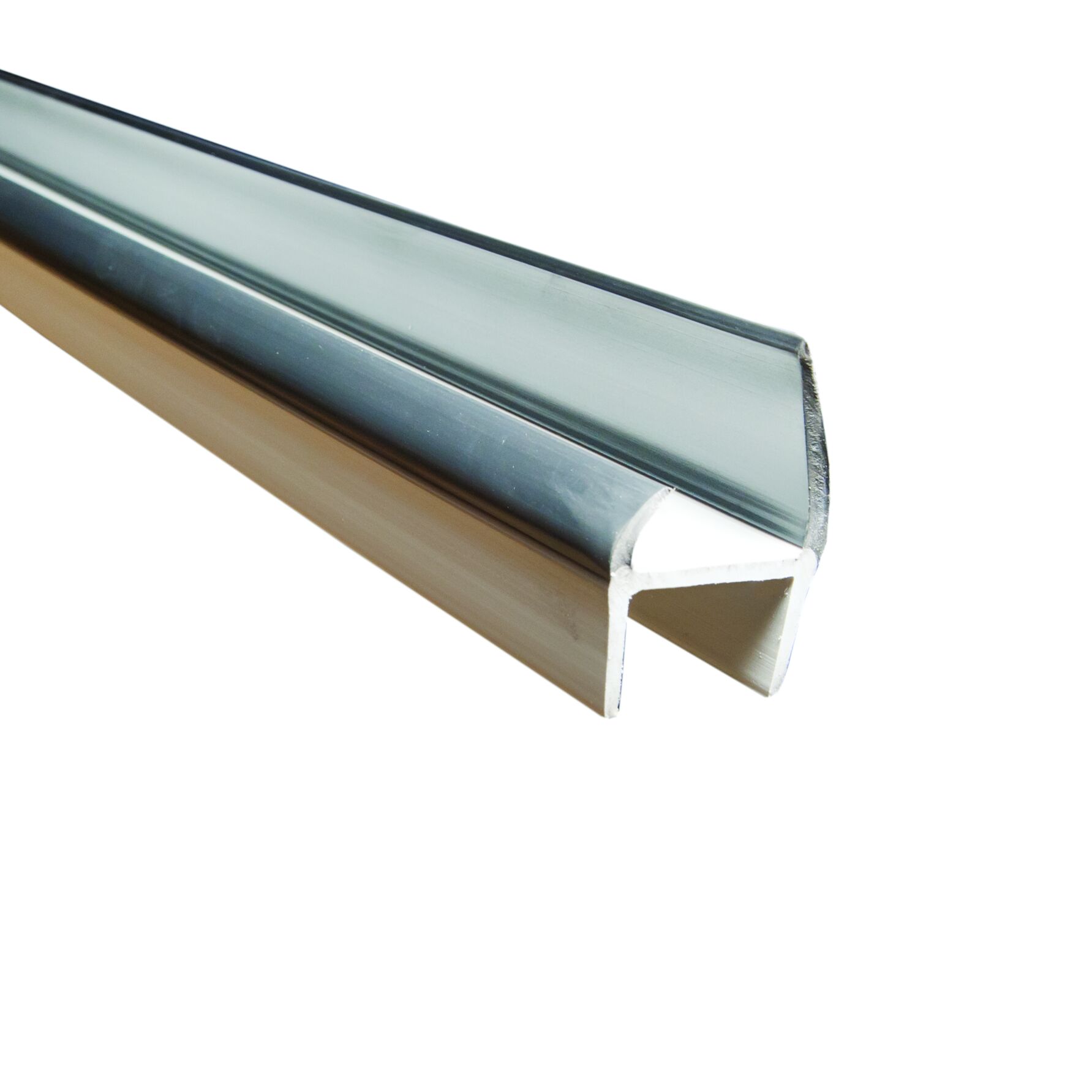 Pommier profilé de porte conteneur 30 mm - gris - 5 mètres