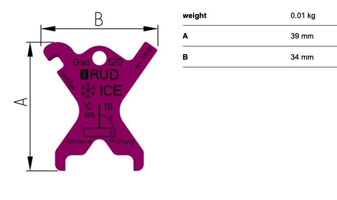 RUD ICE-Lifting chain testing gauge IKPL-4