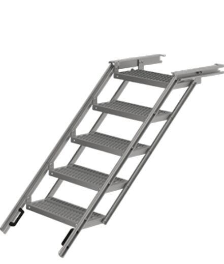 Takler escalier escamotable - 4 marches - 1609 x 644 mm (Lxl) - aluminium