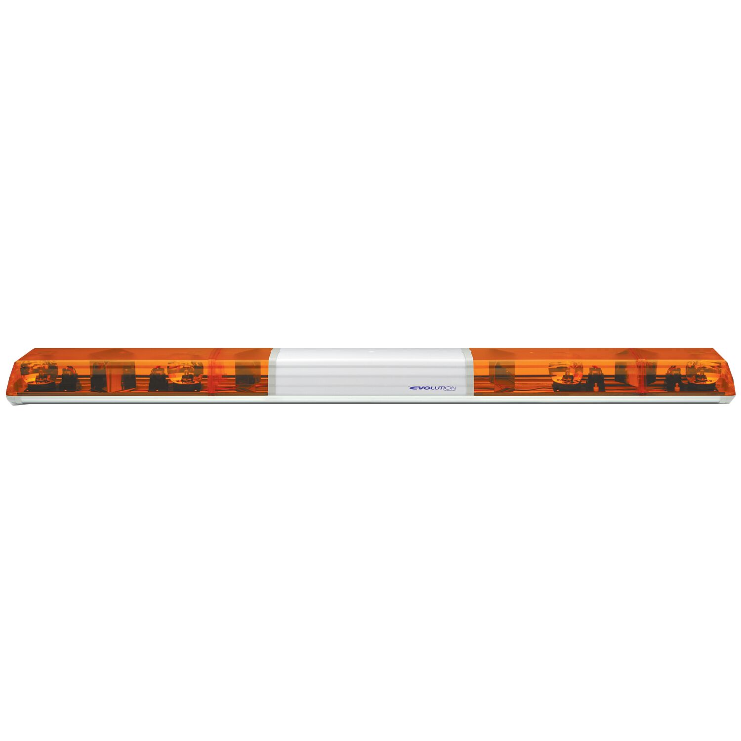 Rhiwa Quality rotating lightbar - 1829 mm - 4 lights - 24V - orange - centre piece opal