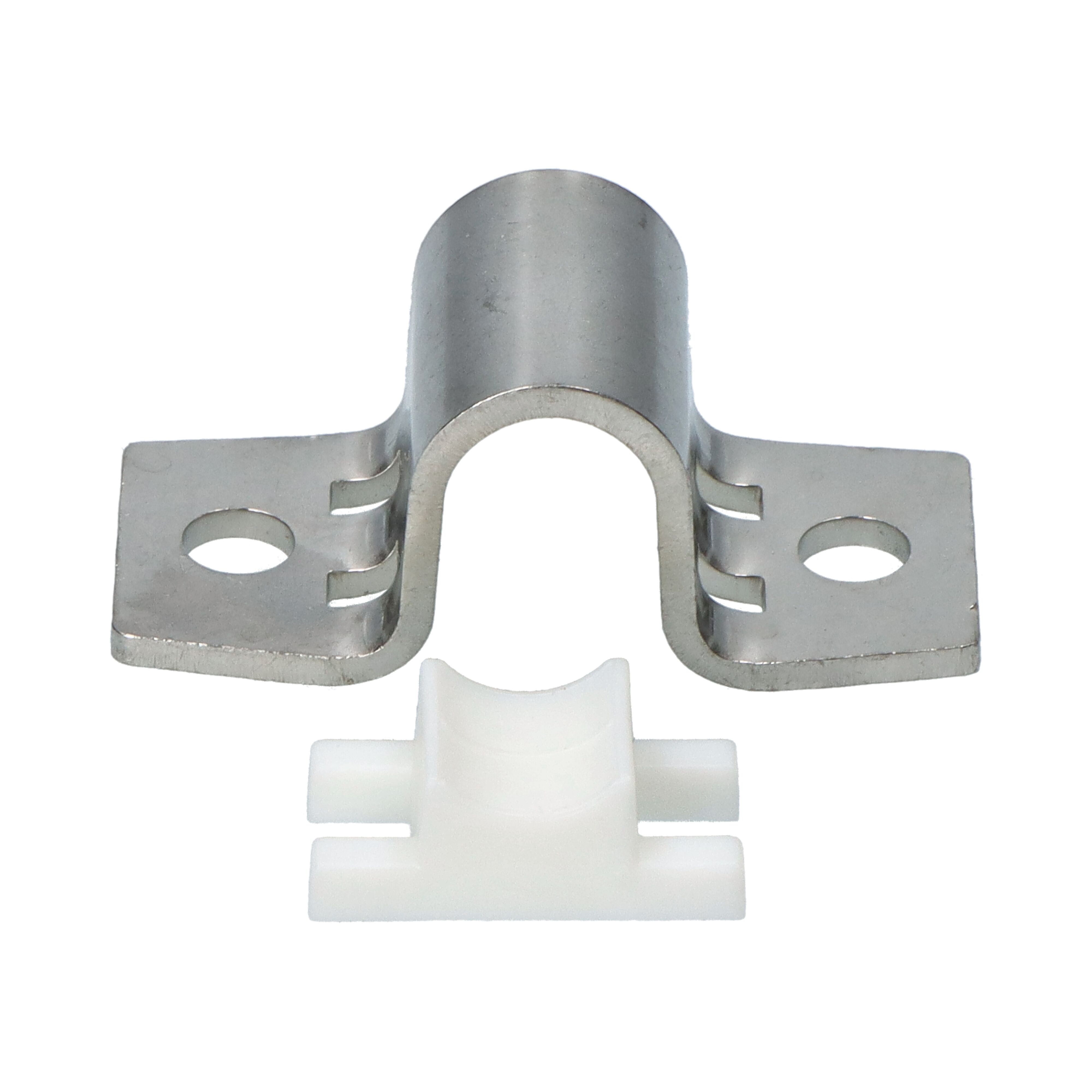 Pommier rod guide - for locking Ø 16 mm - height 32 mm - zinc-plated