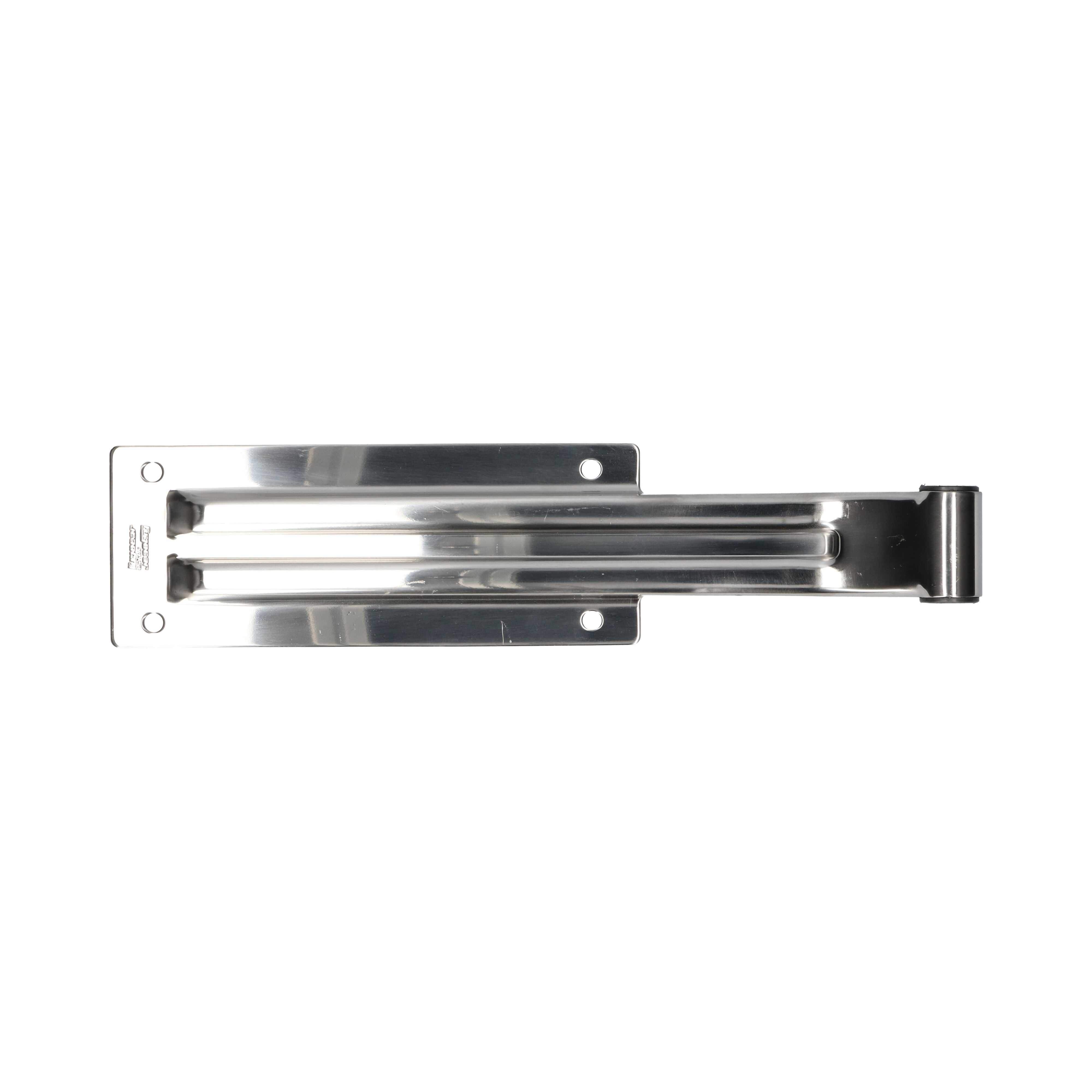 Pommier achterdeur scharnierblad 365 mm - bokbreedte 50 mm - RVS