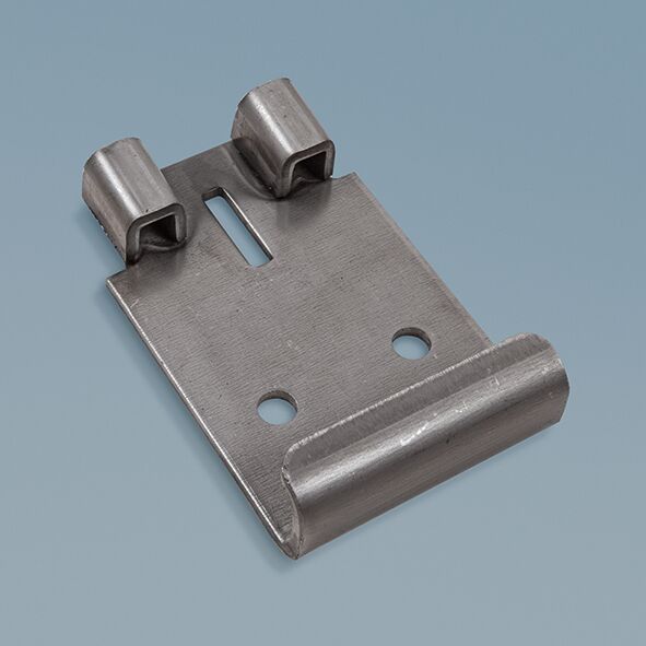 Rhiwa Quality pillar mounting - steel