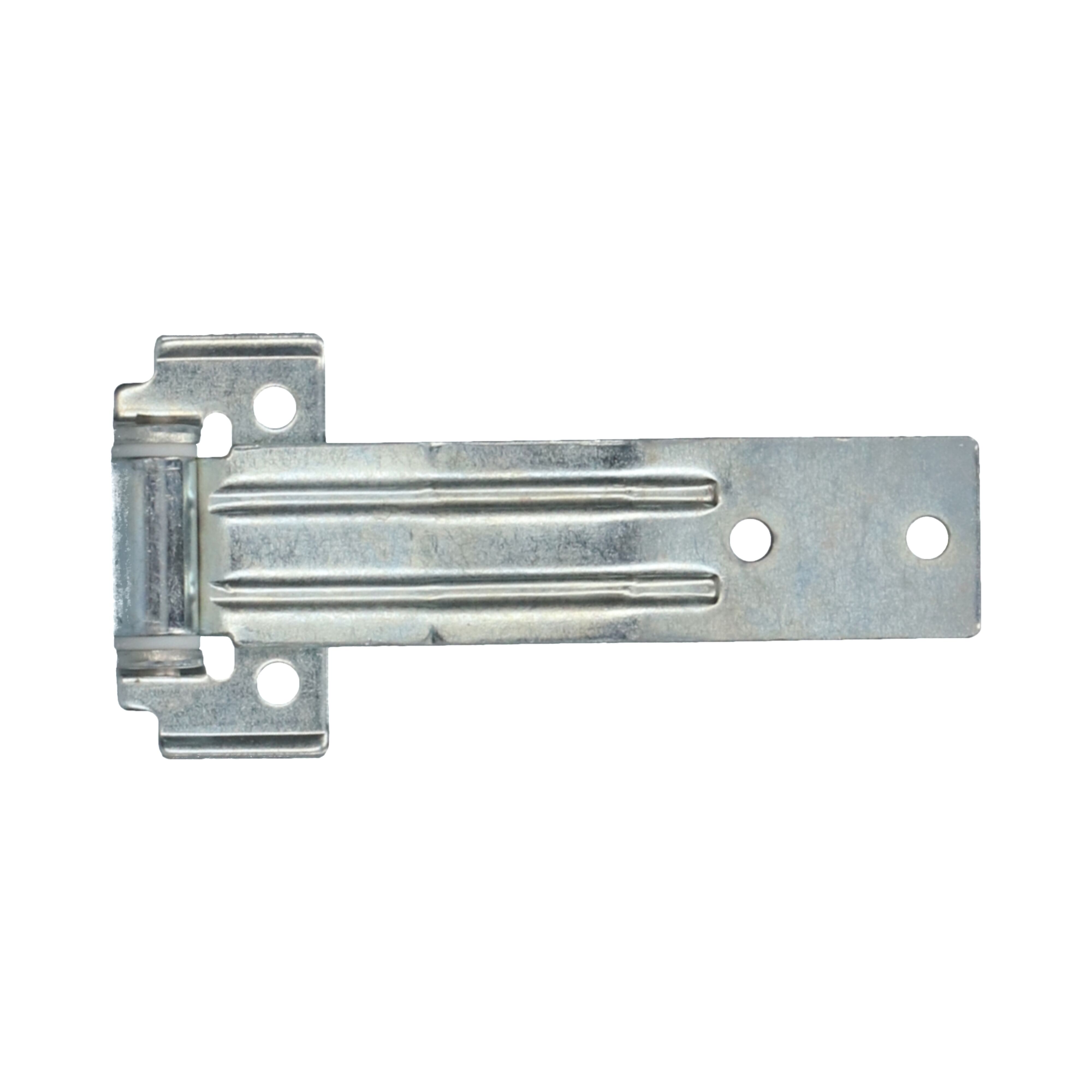 Pommier side door hinge with offset 130 mm - zinc-plated