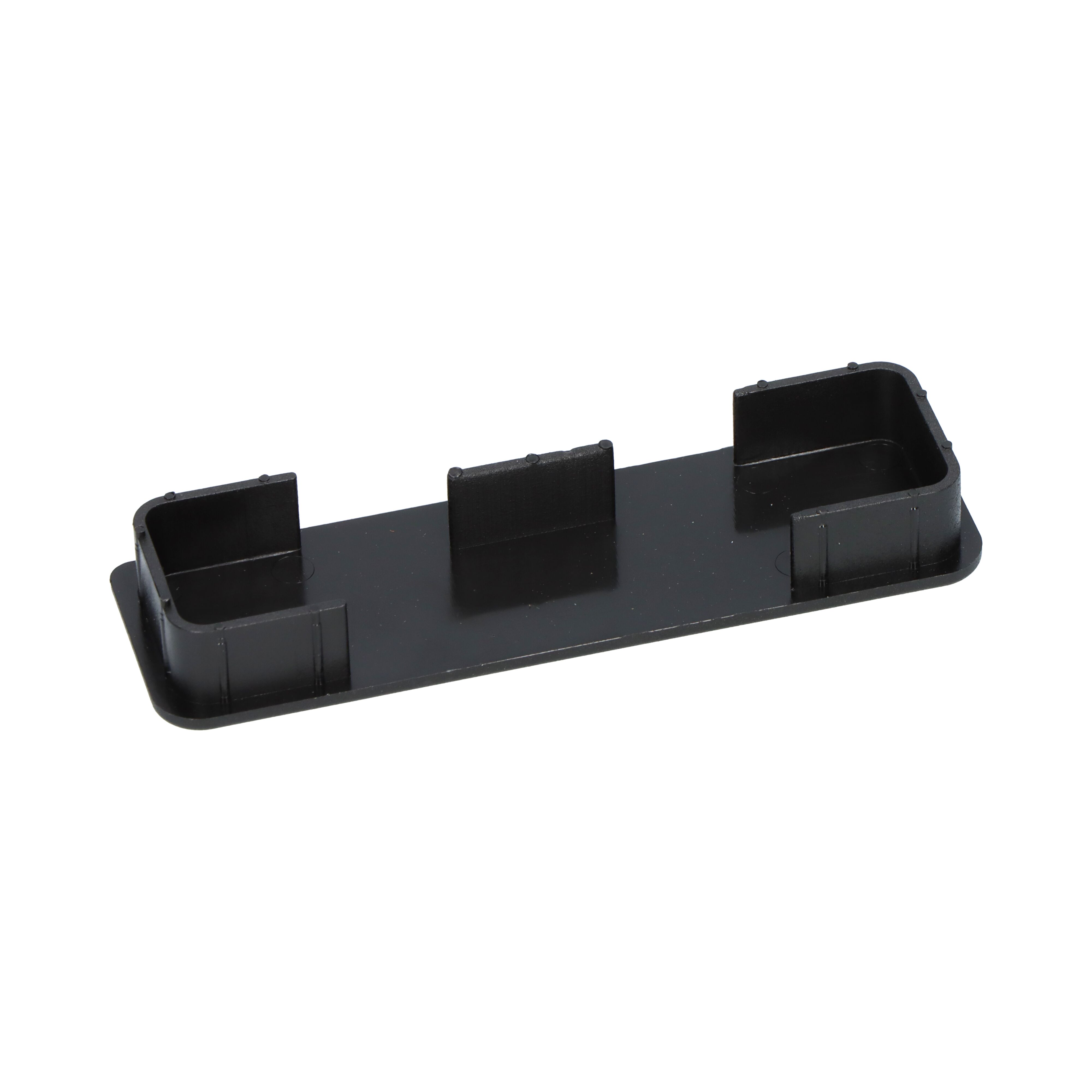 Rhiwa Quality bouchon d'extrémité - pour planche de protection latérale en aluminium 100 x 30 mm - noir