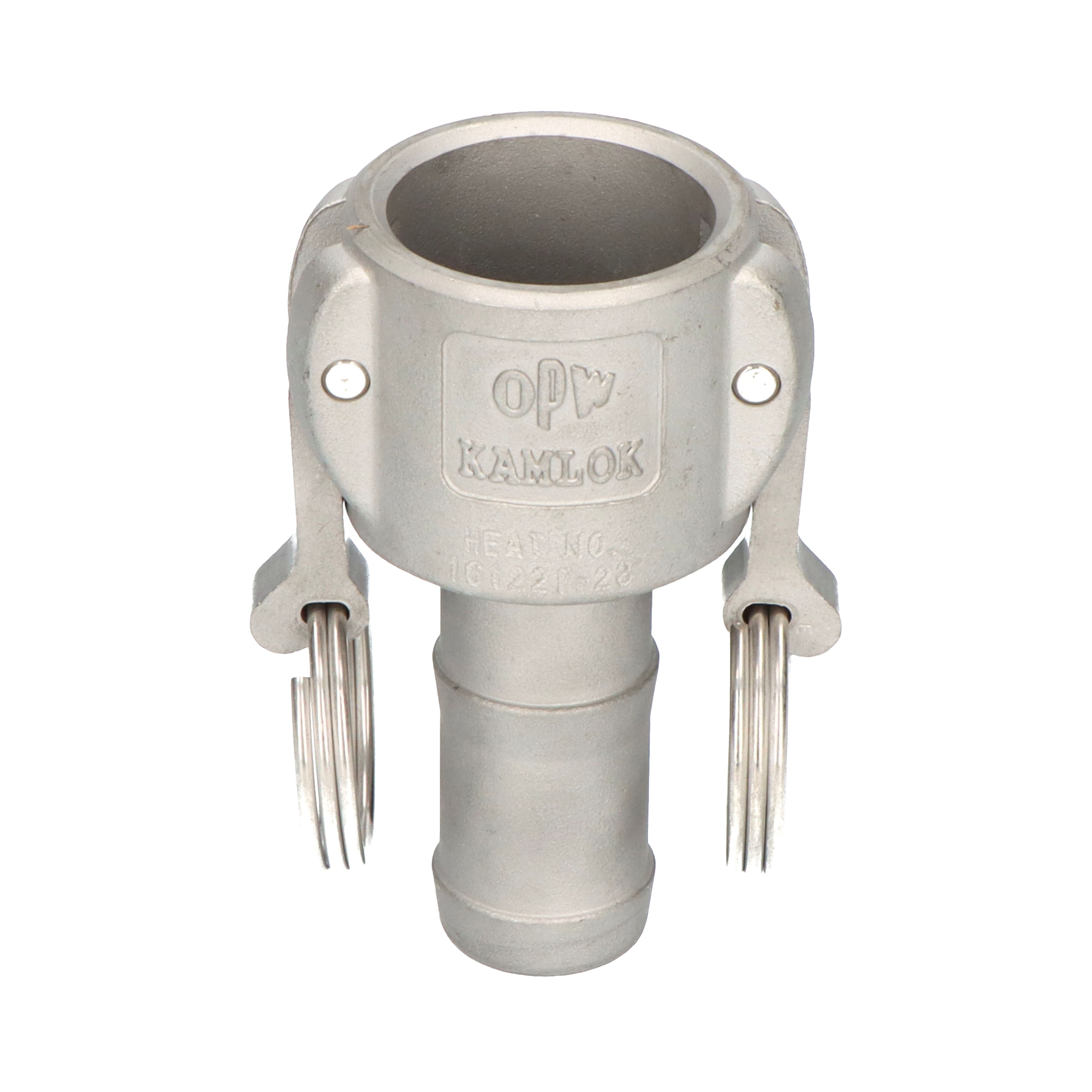 OPW koppeling Kamlok coupler C 1" slangtule voor slangklemmen RVS