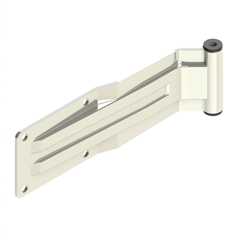 Pommier charnière de porte arrière 300 mm - grand support 98 mm - galvanisée