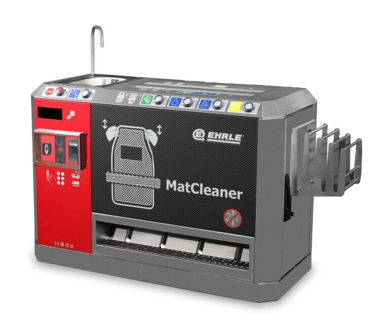 Ehrle mattenreiniger MatCleaner Outdoor - droog/nat reinigen - met gootsteen