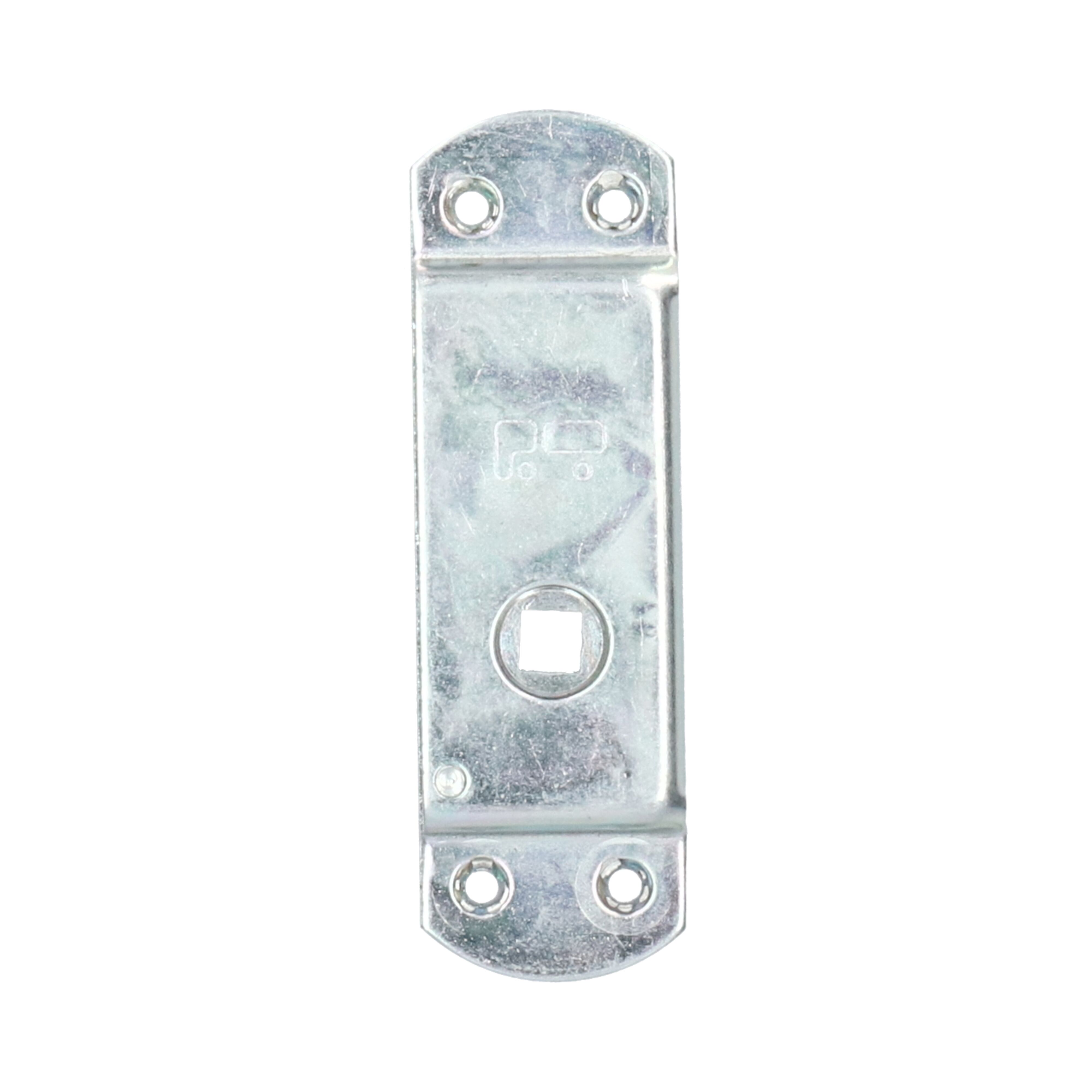 Pommier budget latch - left - 35 x 115 mm - zinc-plated