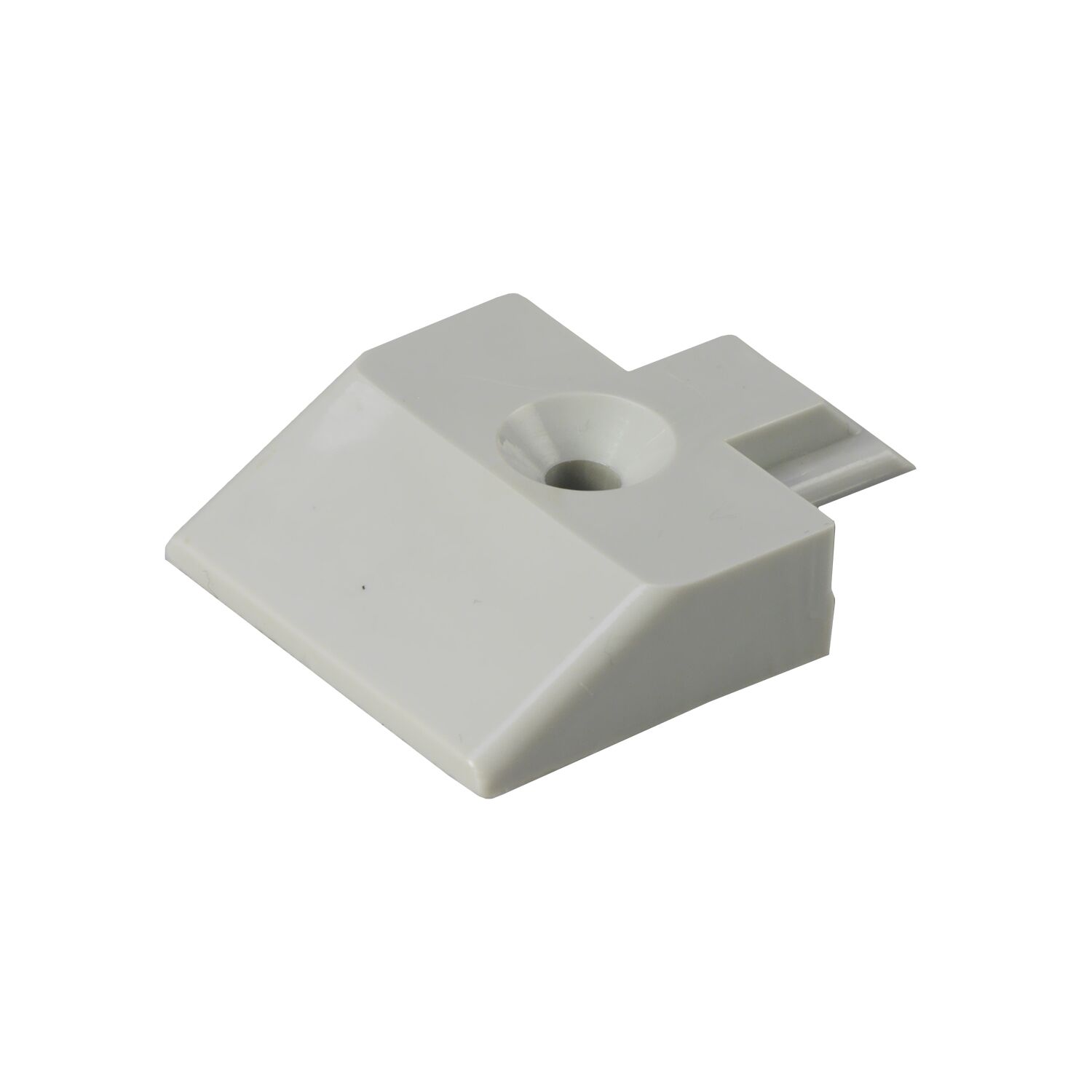 Rhiwa Quality end cap - for anchor rail 1343042/1343043/1343043A - grey plastic