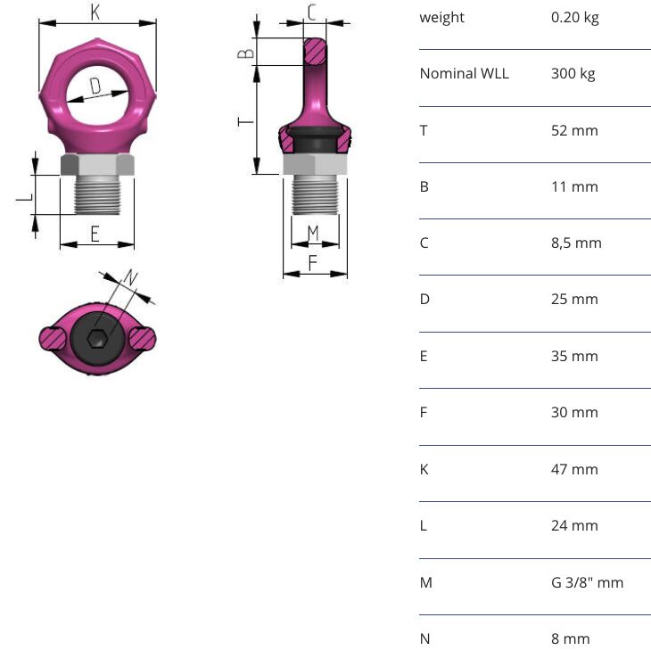 RUD starpoint VRS - 0,3t - G3/8"