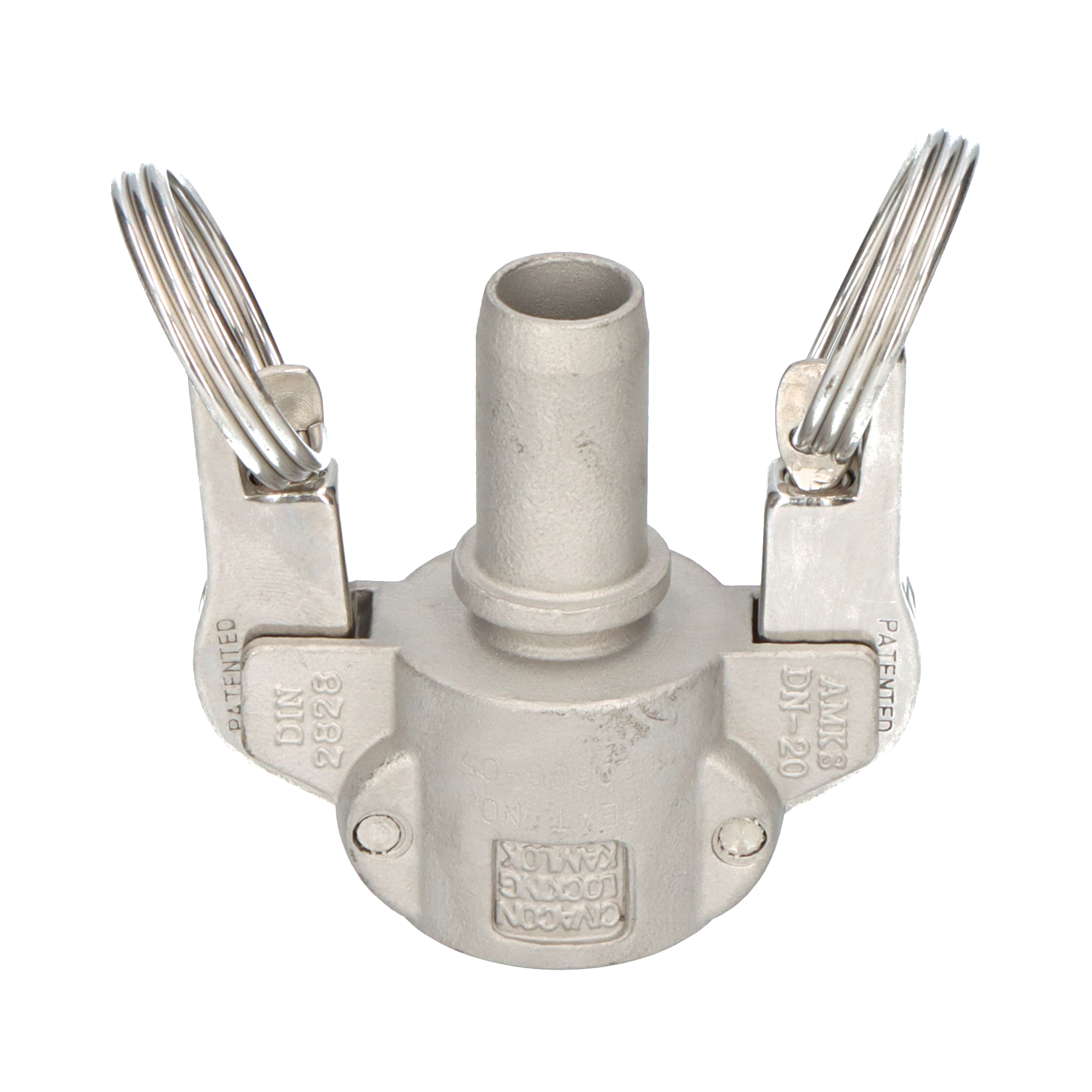 OPW koppeling Autolok coupler C 1,1/2" gladde slangtule met borgrand
