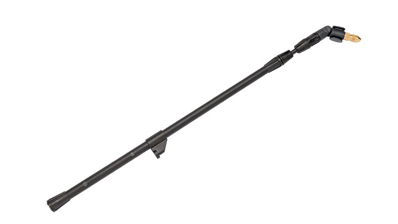 GLORIA telescopische spuitlans - 580 tot 1000 mm - kunststof - met zwenkbare sproeikop