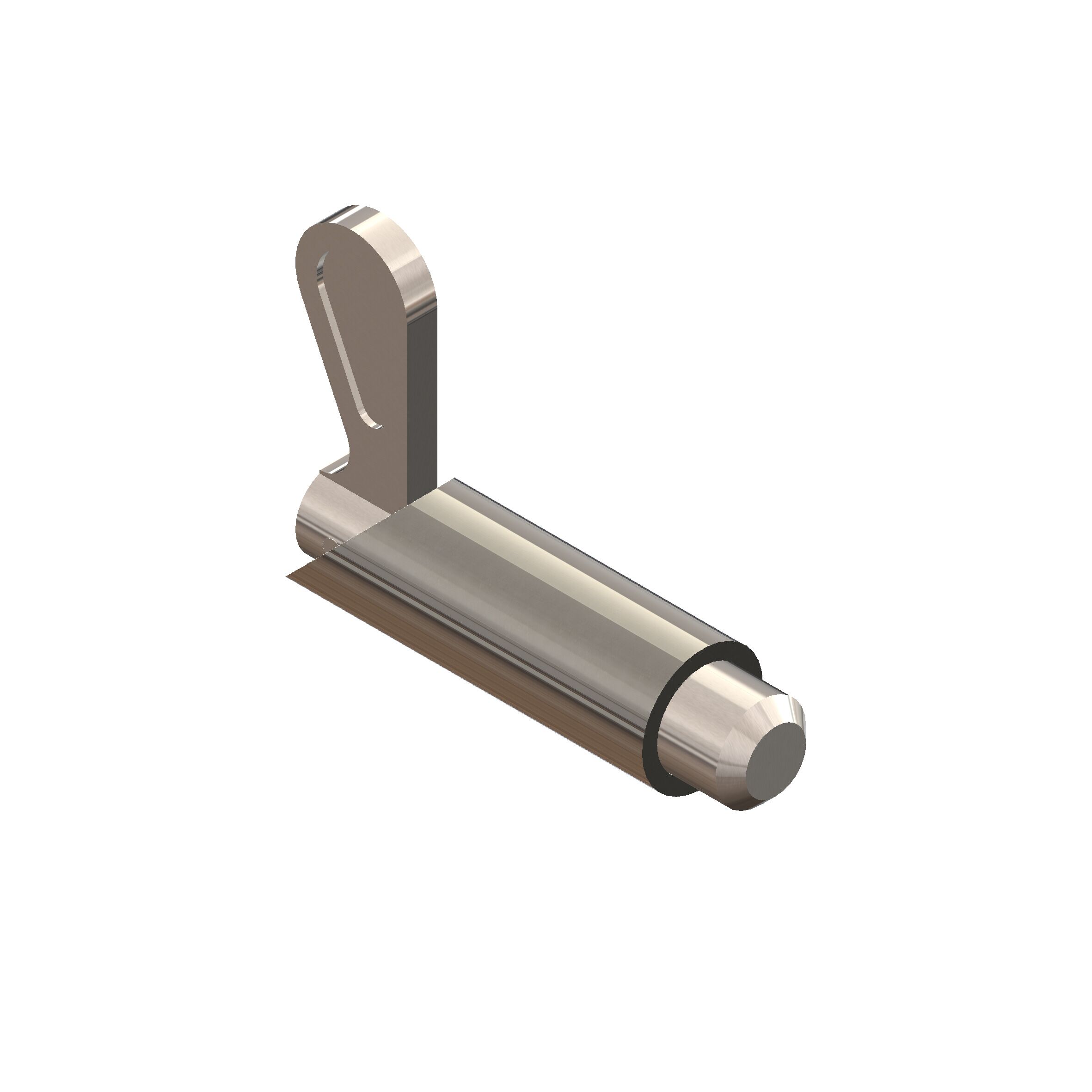 Rhiwa Quality draw latch with pin Ø 15 mm - welding model - steel