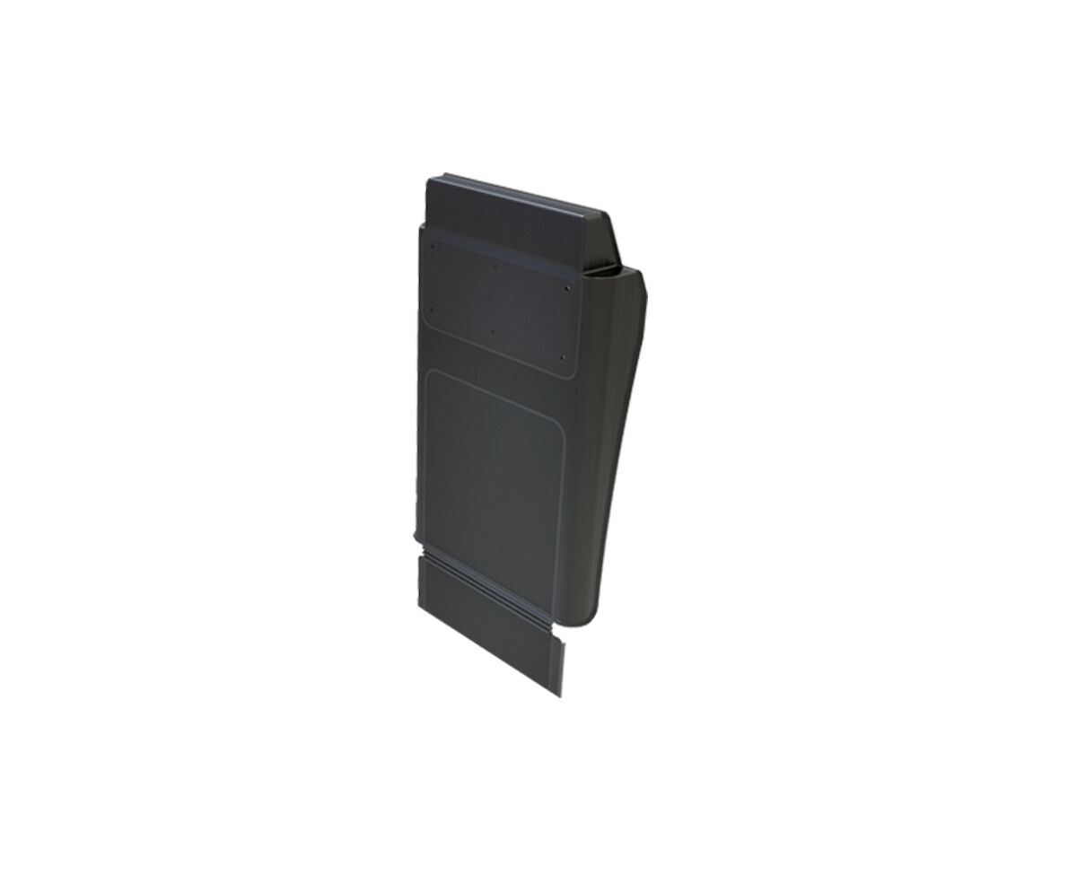LAGO spatbak Komma - 470 x 735 mm - anti-spray - spatlap 155 mm