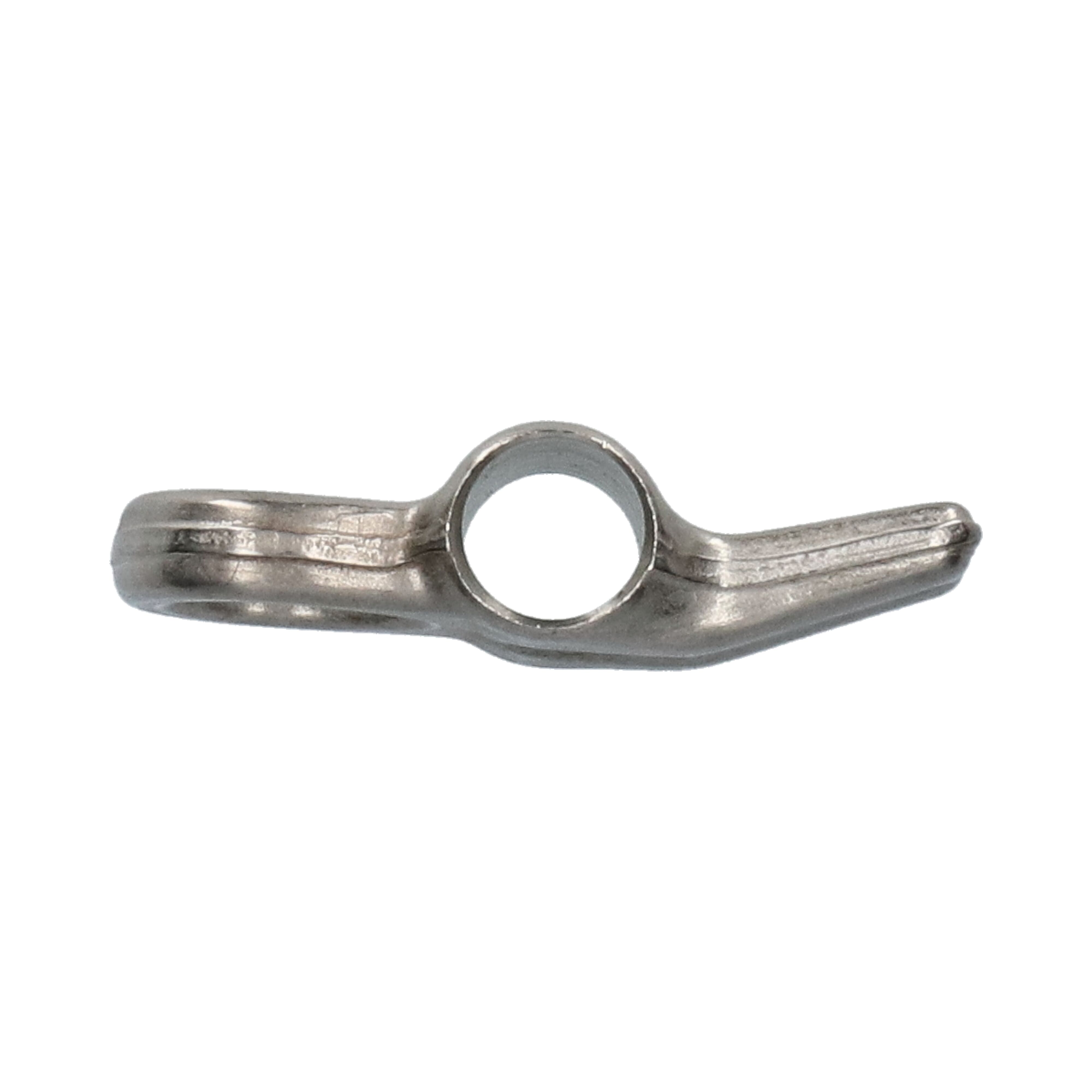 Pommier nokstuk - voor sluiting Ø 16 mm - RVS