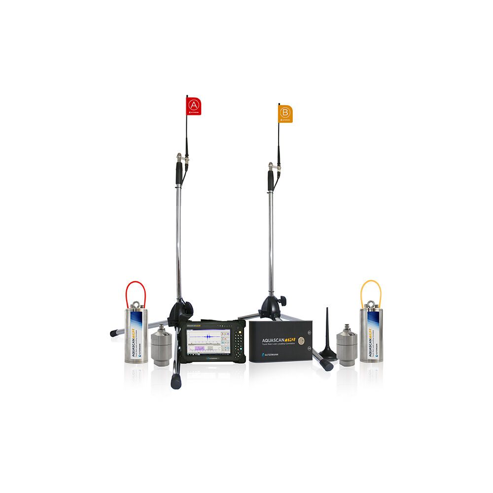 Gutermann akoestische lekdetectie AQUASCAN TM2 pro set