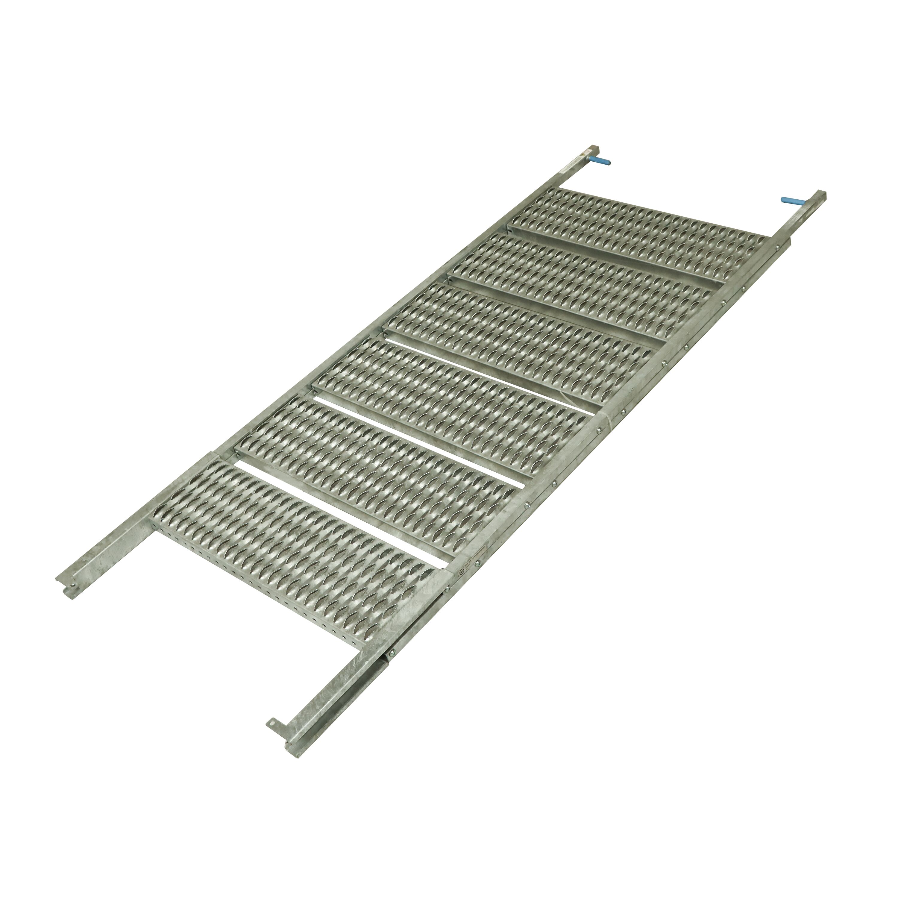 PWP pull out ladder - 6 steps - 2185 x 825 mm (LxW) - HDG
