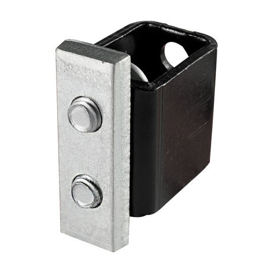 Kinnegrip K20 aanslag 0-12 mm - voor zijbord - schroefbaar - zwart
