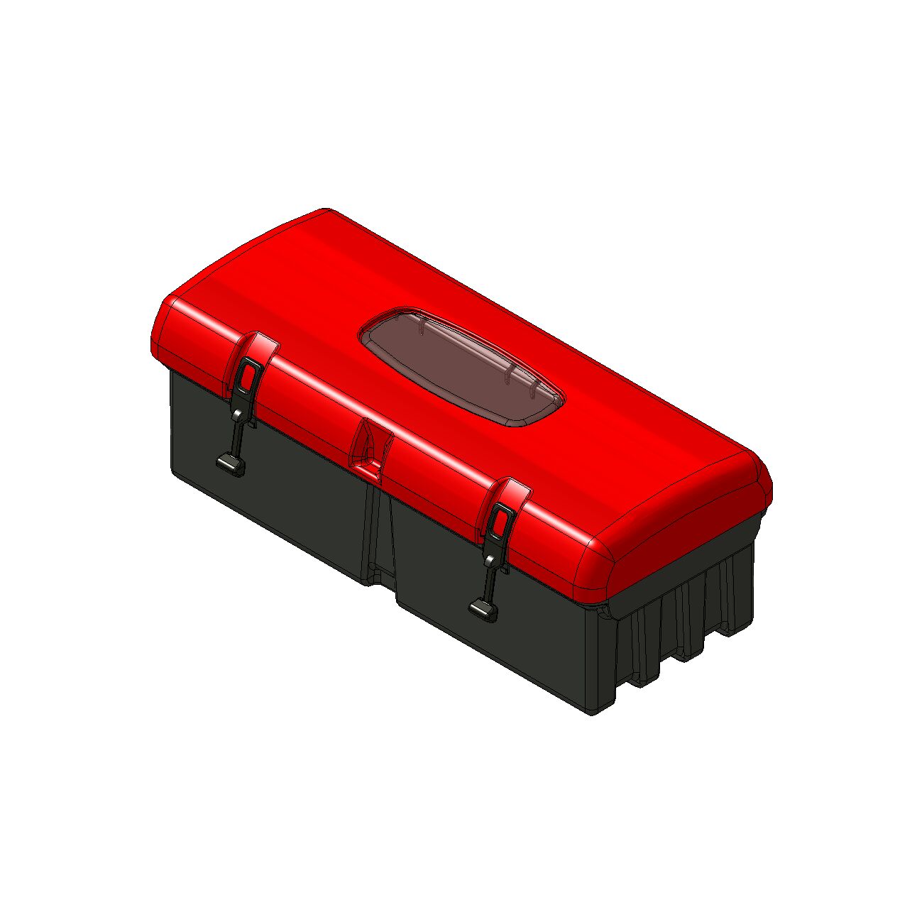 Rhiwa Quality fire extinguisher box R155 for extinguisher 6/9 kg - max. Ø 200 mm