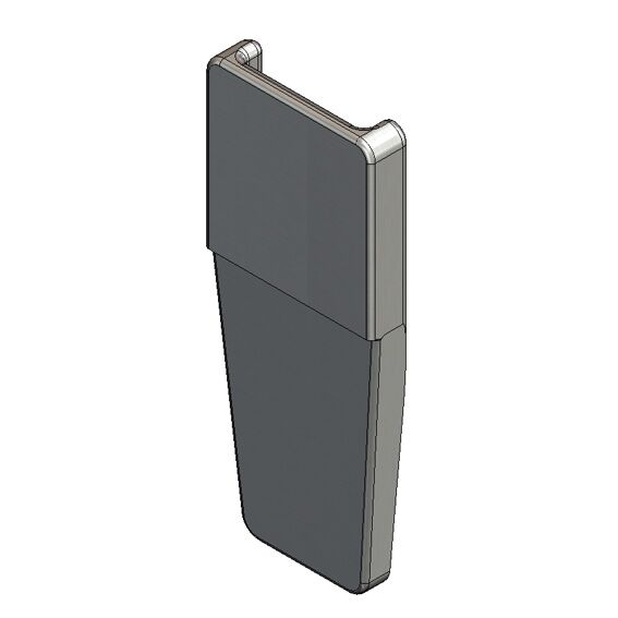 Pommier conic pillar - 270 x 109 mm (LxW) - forged steel