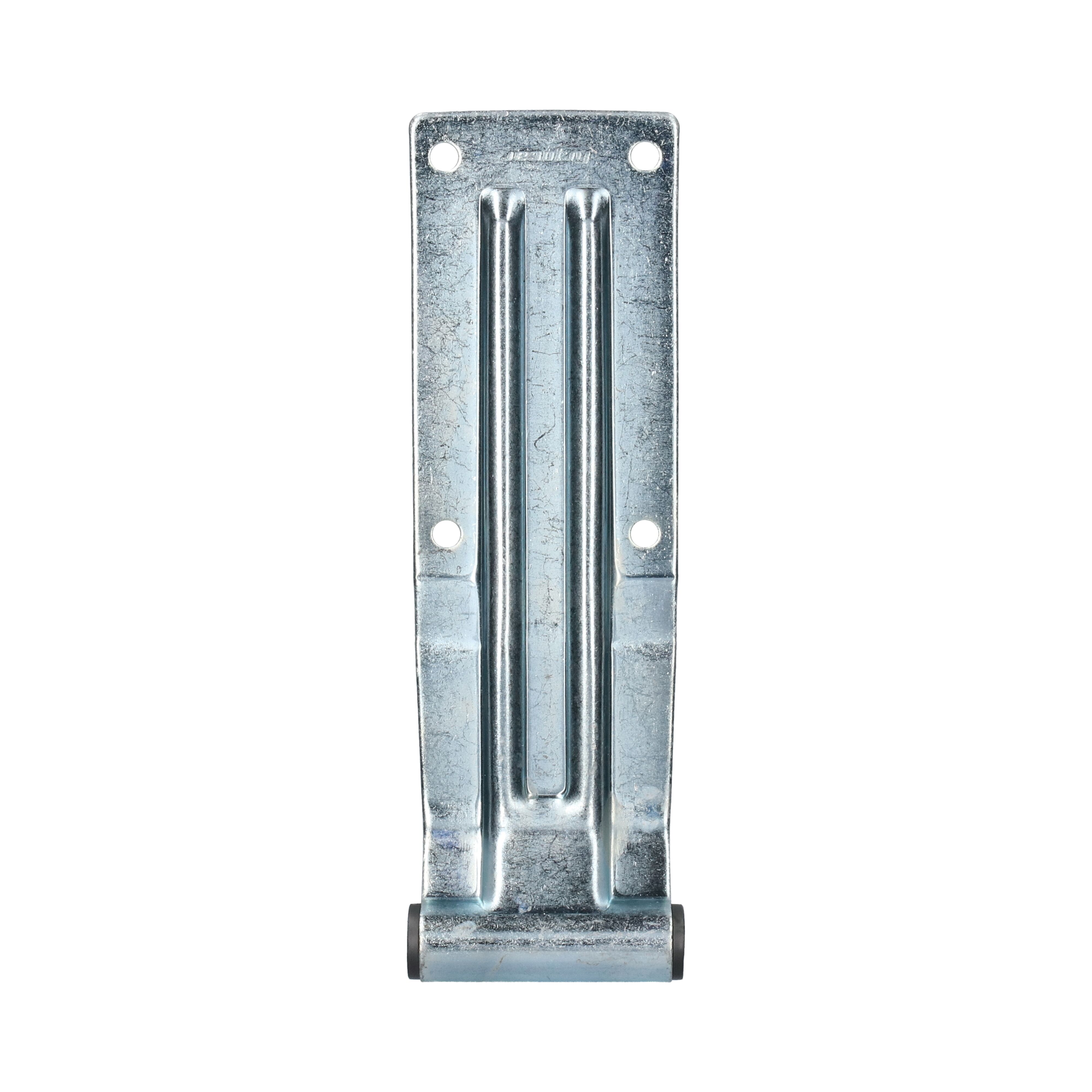 Pommier rear door hinge plate 262 mm - trestle width 88 mm - zinc-plated