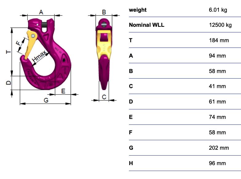 RUD ICE-Star hook ISH-16