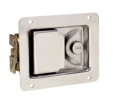 Pommier internal lock - 140 x 114 x 47,8 mm - lockable - stainless steel
