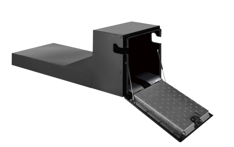 Bawer pompwagenkist - 670 x 650 x 1600 mm (BxHxD) - ZWP