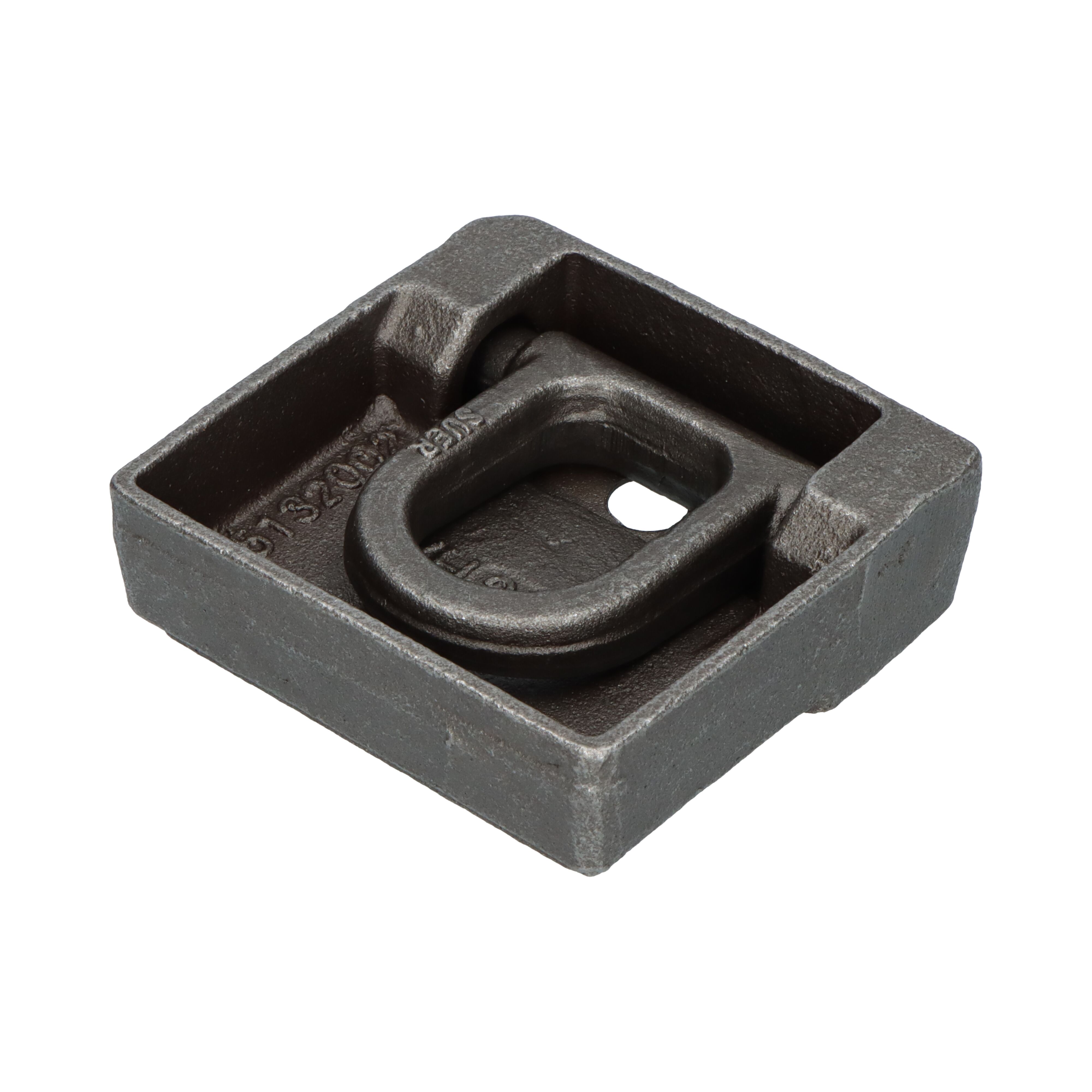 Rhiwa Quality sjorkom 2,5 ton - las model - blank staal