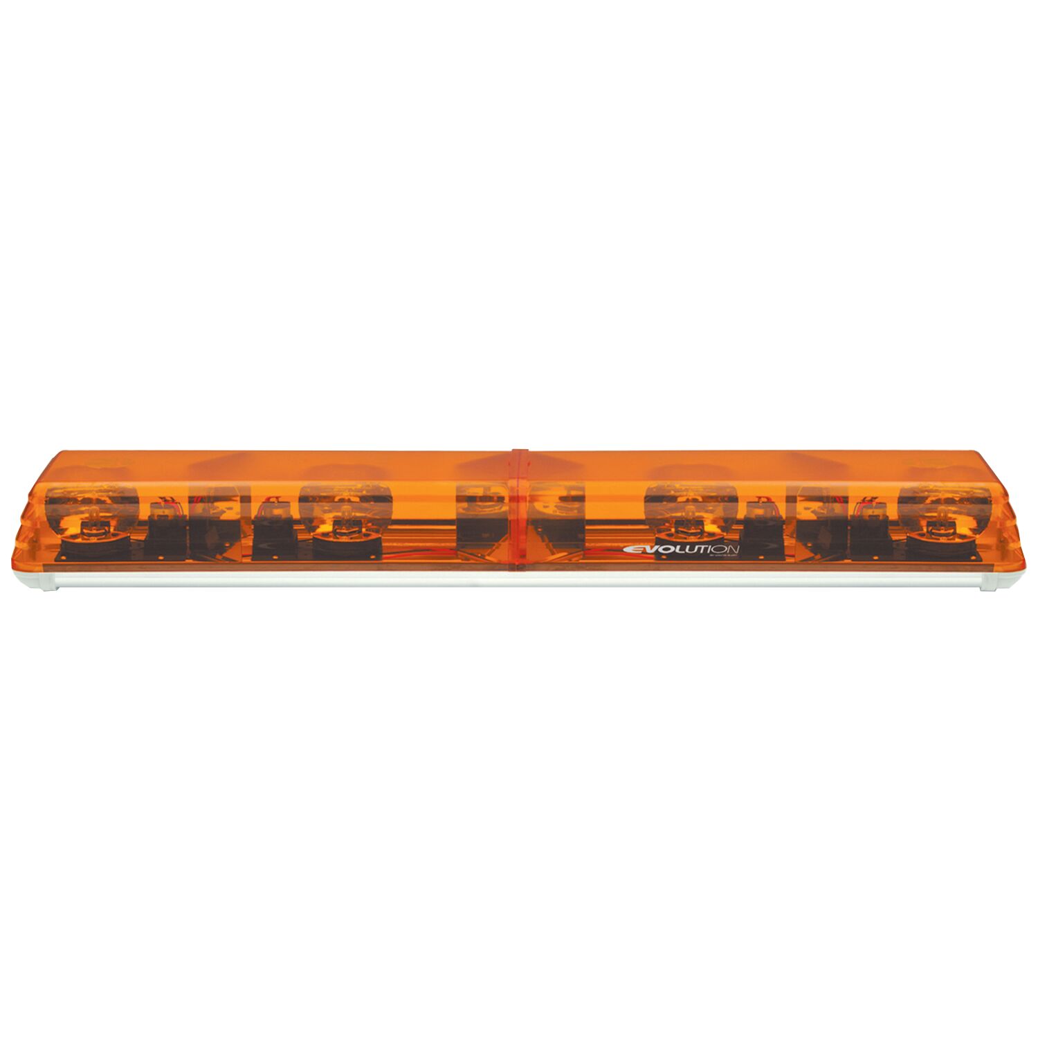 Rhiwa Quality rotating lightbar - 1000 mm - 4 lights - 24V - orange