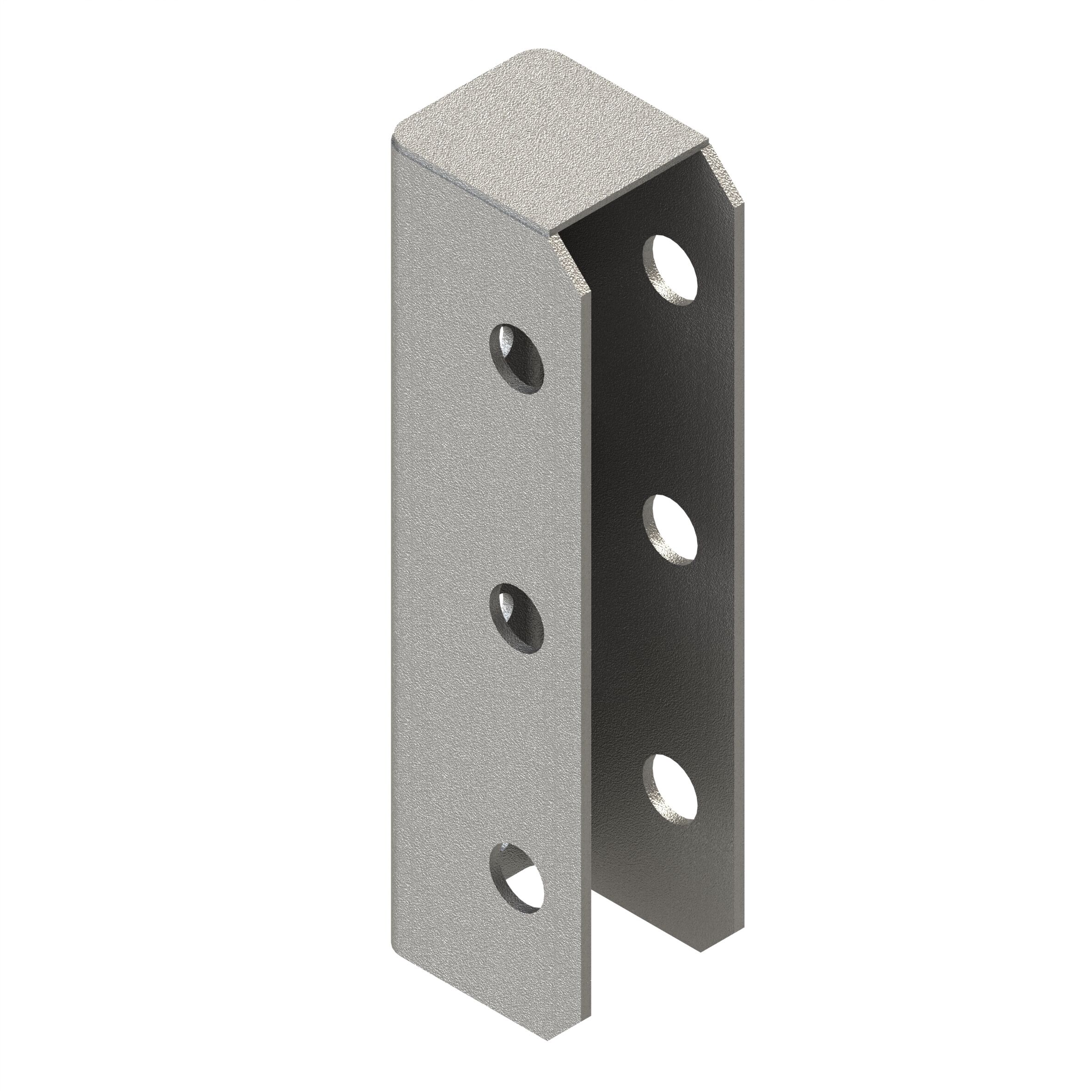 Pommier but-roll huis - voor 3 rollen van 65 mm - verticaal