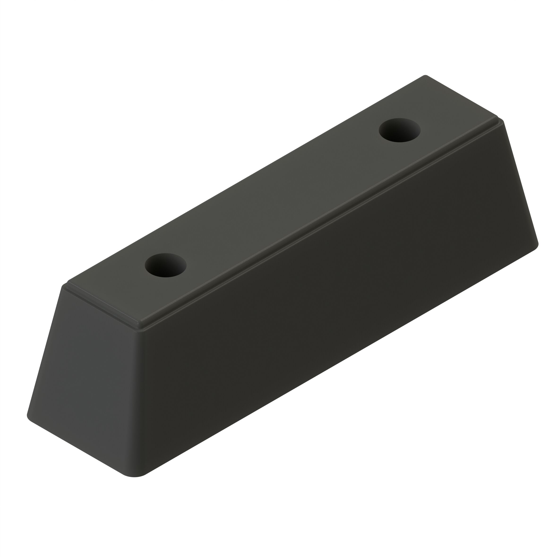 Pommier stootblok 360 x 100 x 105 mm (LxBxH) - rubber