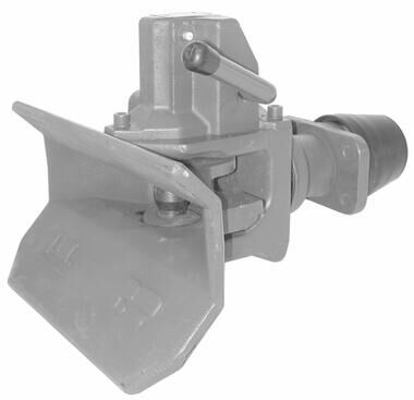 Pommier traverse d'attelage - 4 trous - manuelle rotative - 120 kN