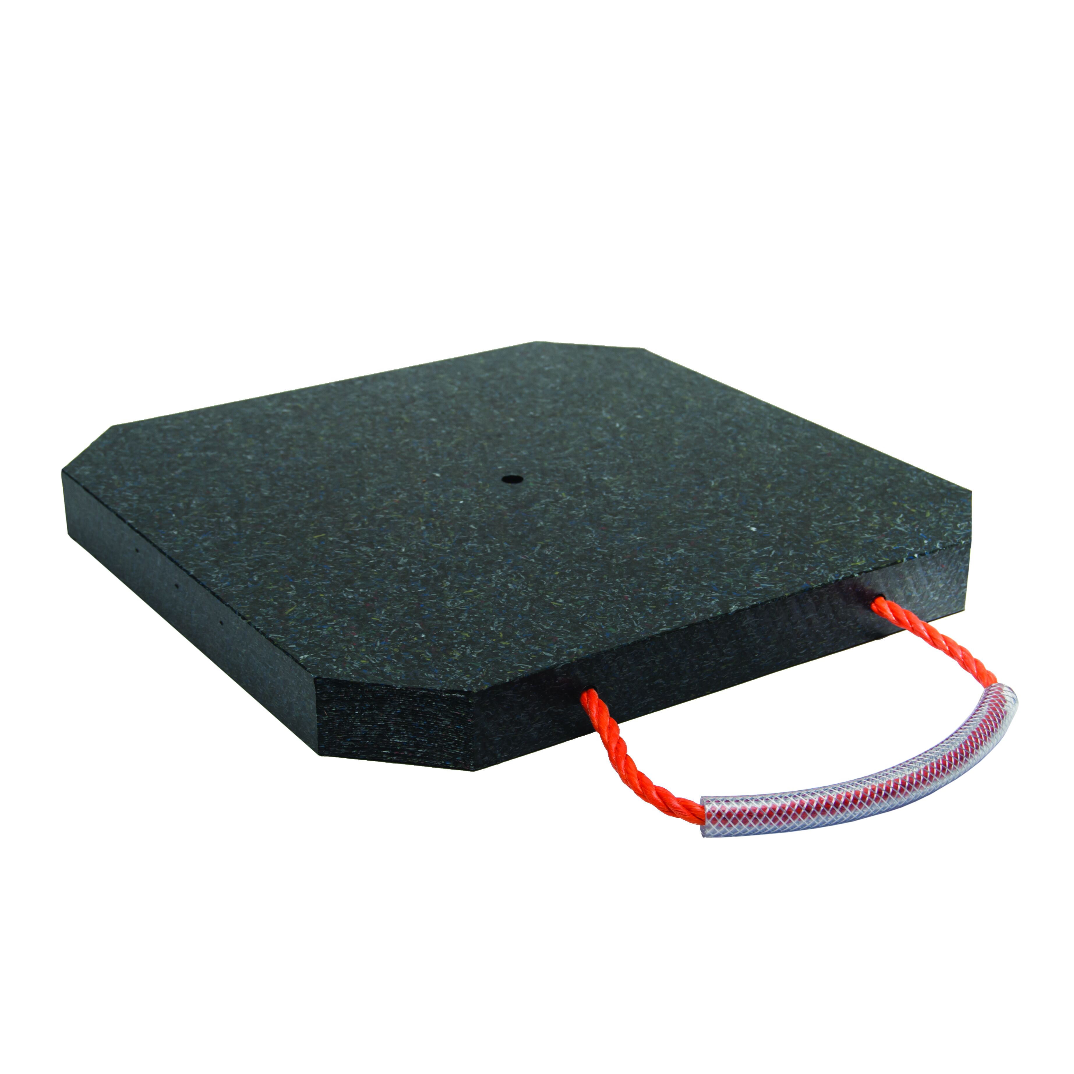 Rhiwa Quality plaque de frappe 600 x 600 x 40 mm - avec pièces chanfreinés