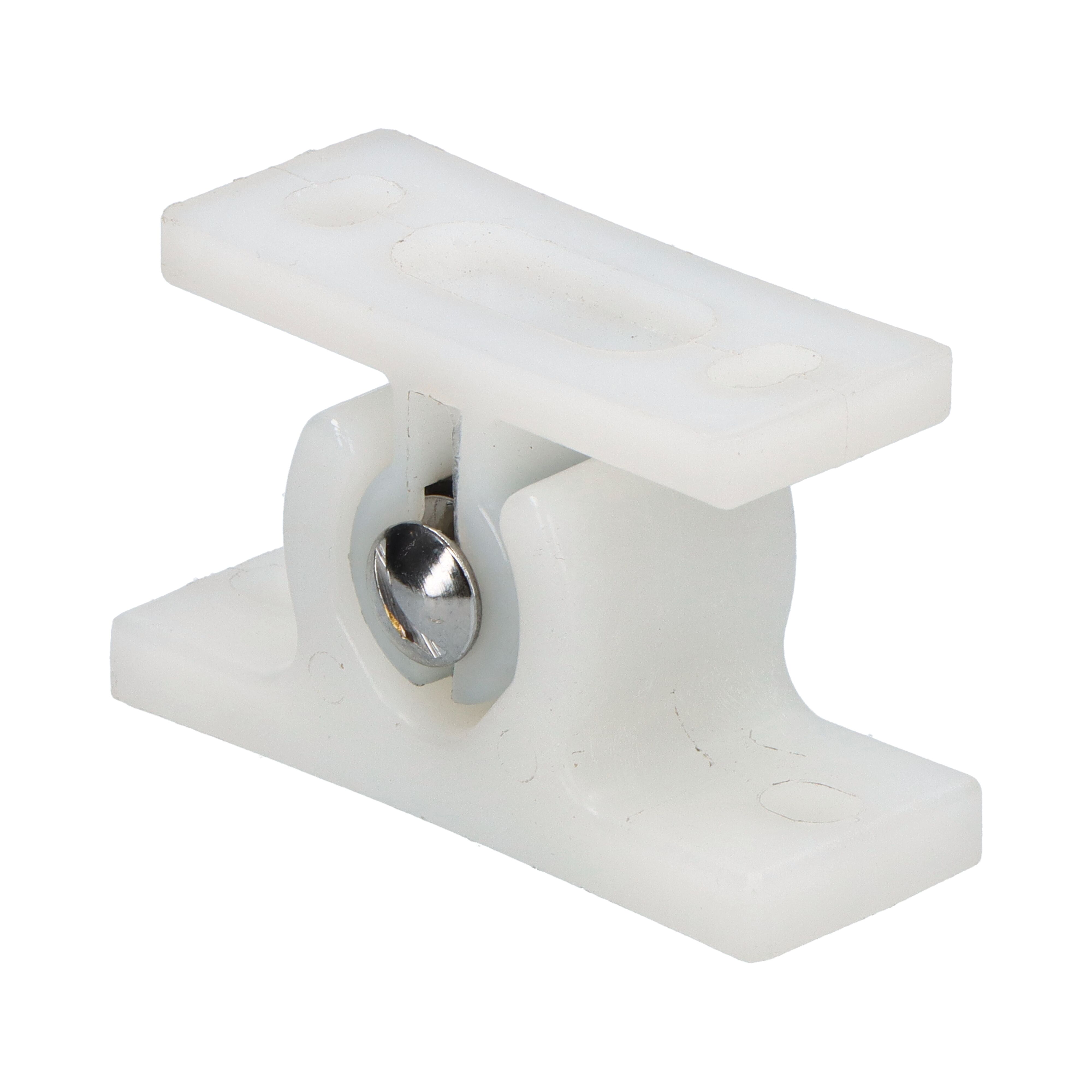Rhiwa Quality jeu de pinces de porte - nylon blanc