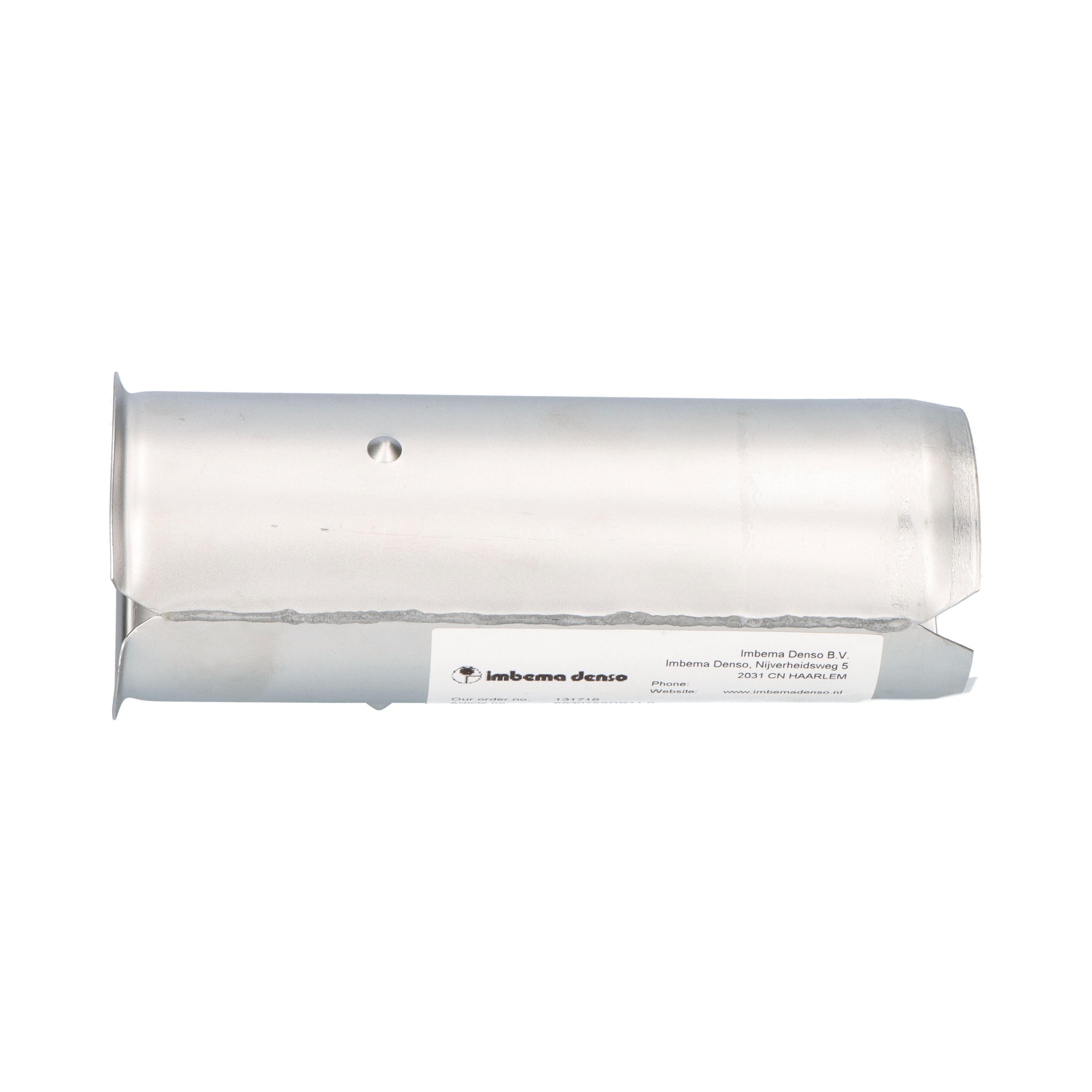 Imbema steunbus 75 mm SDR11 RVS las