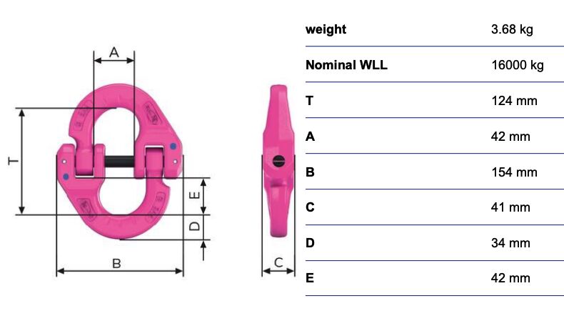 RUD VIP-Chain coupling VVS-20
