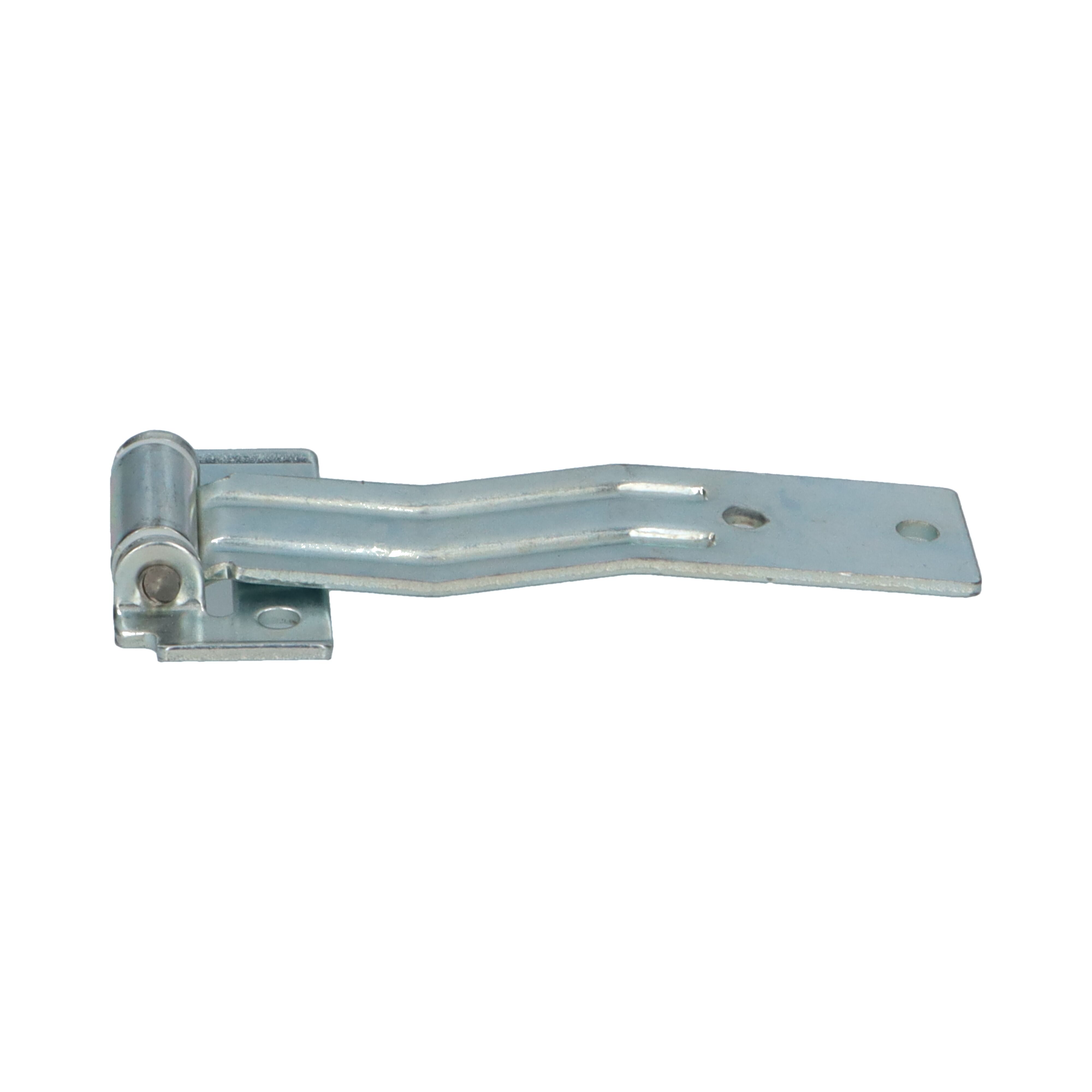 Pommier side door hinge with offset 130 mm - zinc-plated