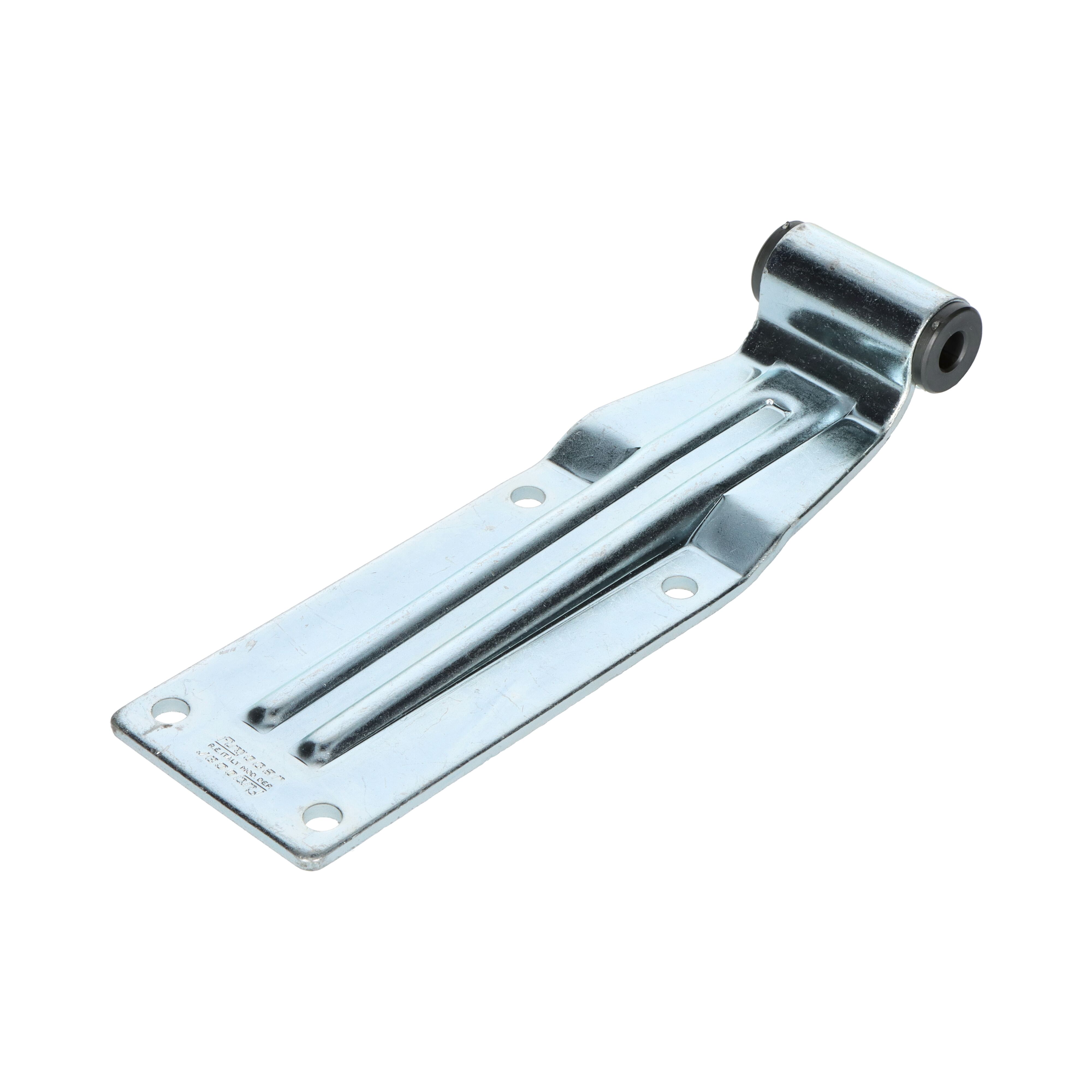 Pommier rear door hinge plate 220 mm - trestle width 58 mm - zinc-plated
