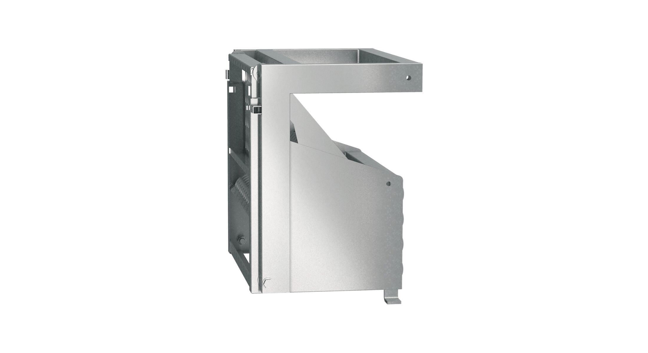 Takler trap opklapbaar - 3 treden - 492 x 560 mm (HxB) - volbad verzinkt