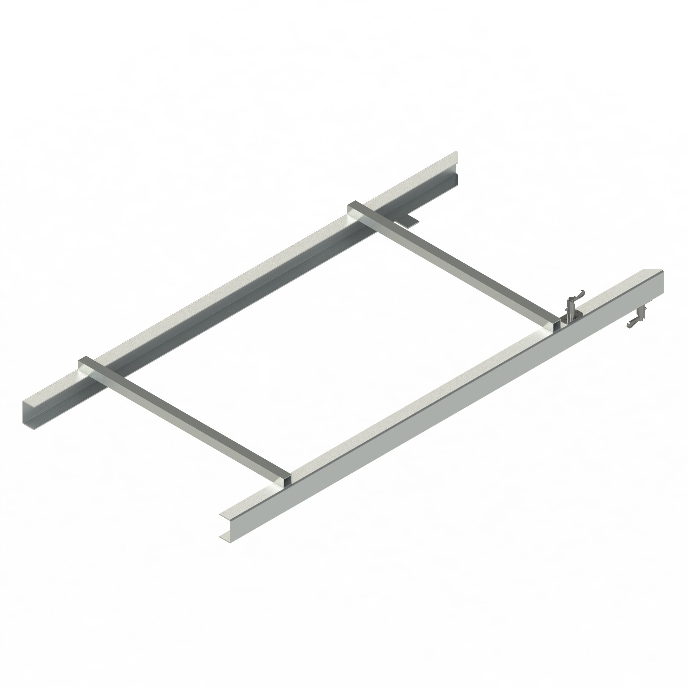 PWP cadre coulissant 1500 x 830 mm (Lxl) - pour escalier escamotable