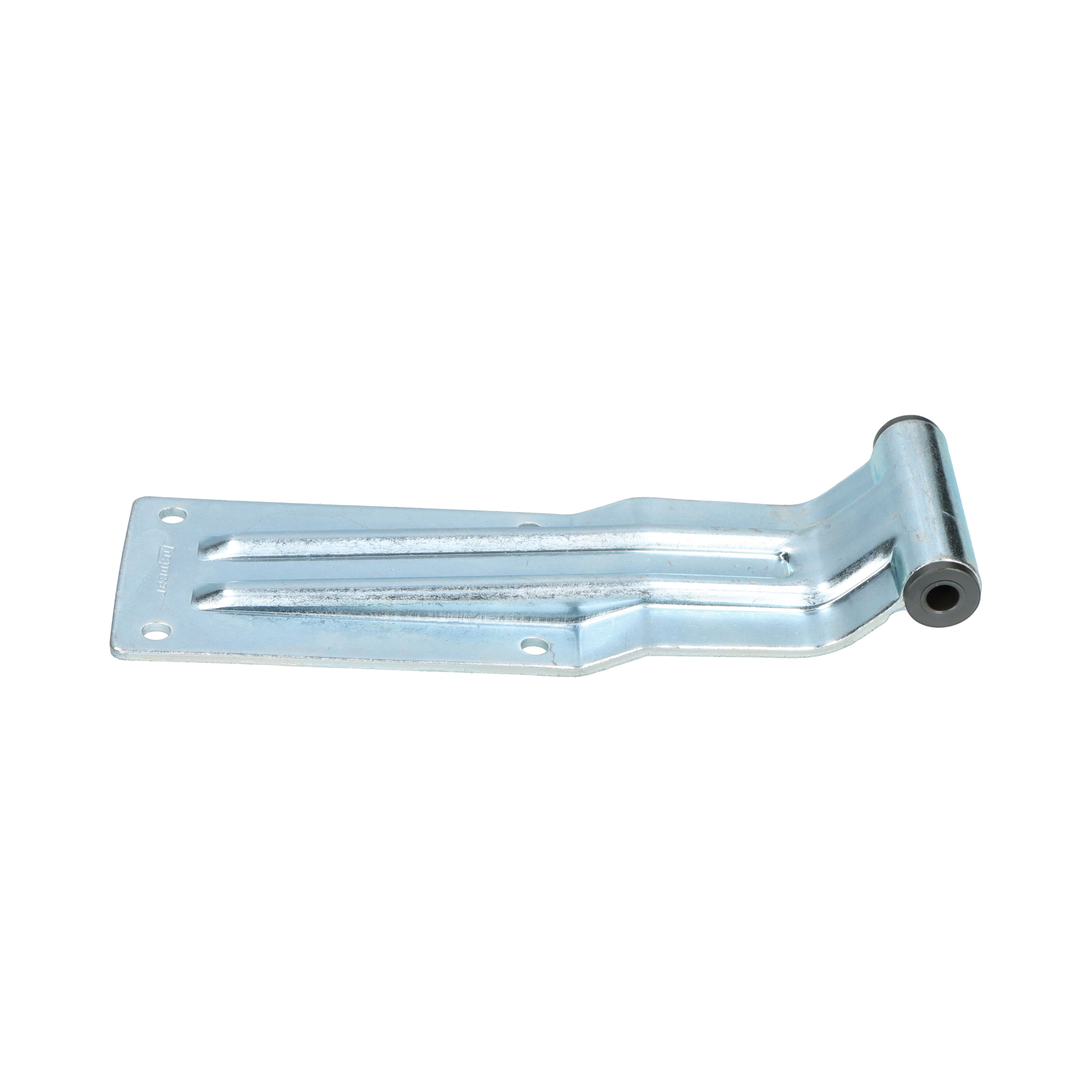 Pommier rear door hinge plate 262 mm - trestle width 88 mm - zinc-plated