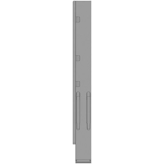 Kinnegrip K20 rear pillar - 1100 mm - left - KTL