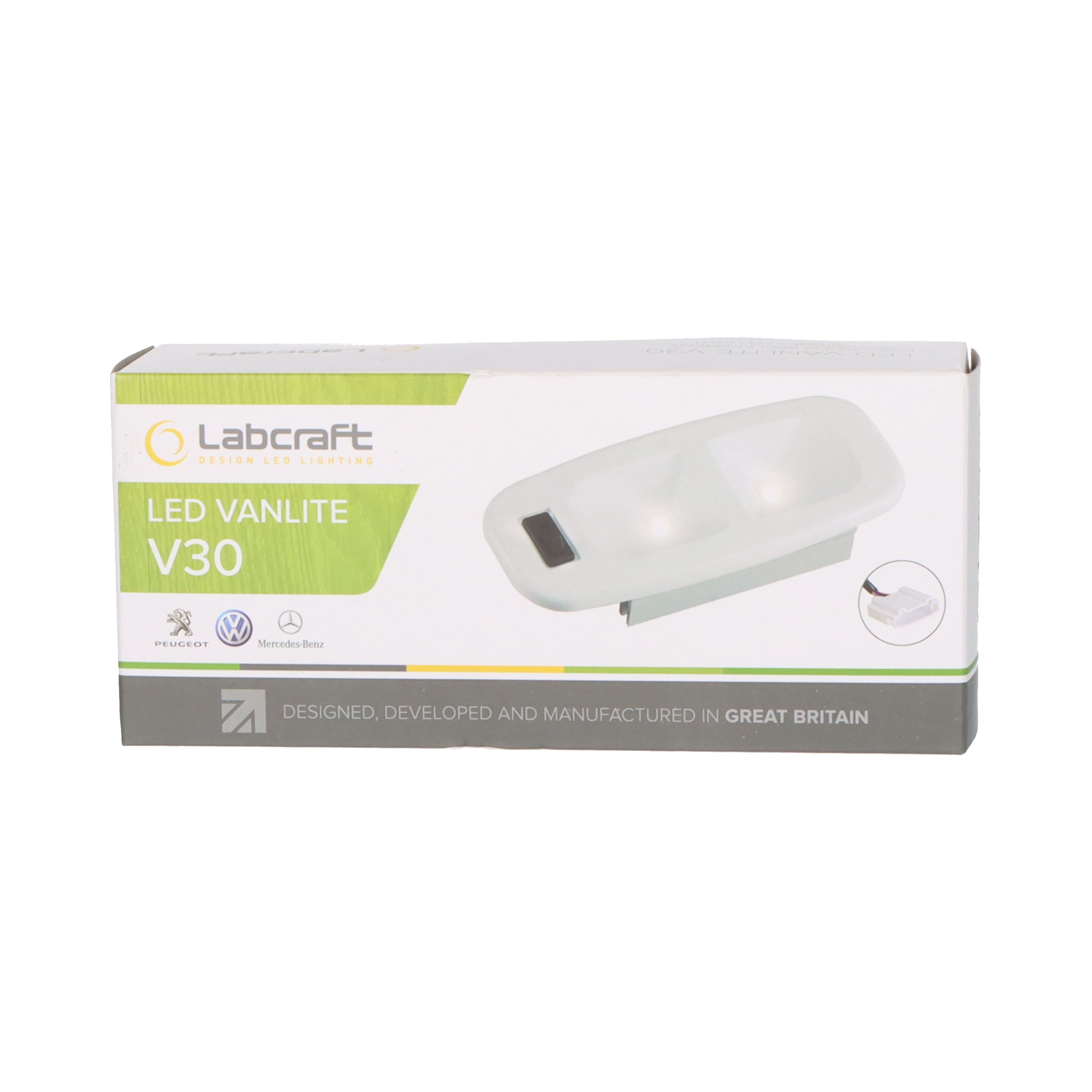 Labcraft éclairage LED Vanlite V30 - 10-32 V - IP60 - 624 lumens - Plug and Play