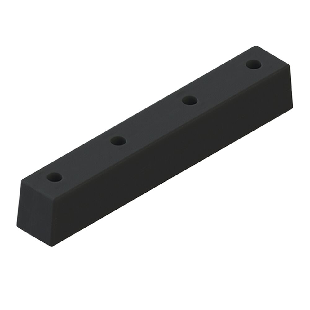 Pommier guard block 600 x 100 x 125 mm (LxWxH) - rubber