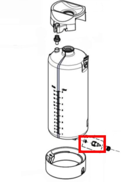 Gloria hose adapter - for pressure sprayer Pro 8