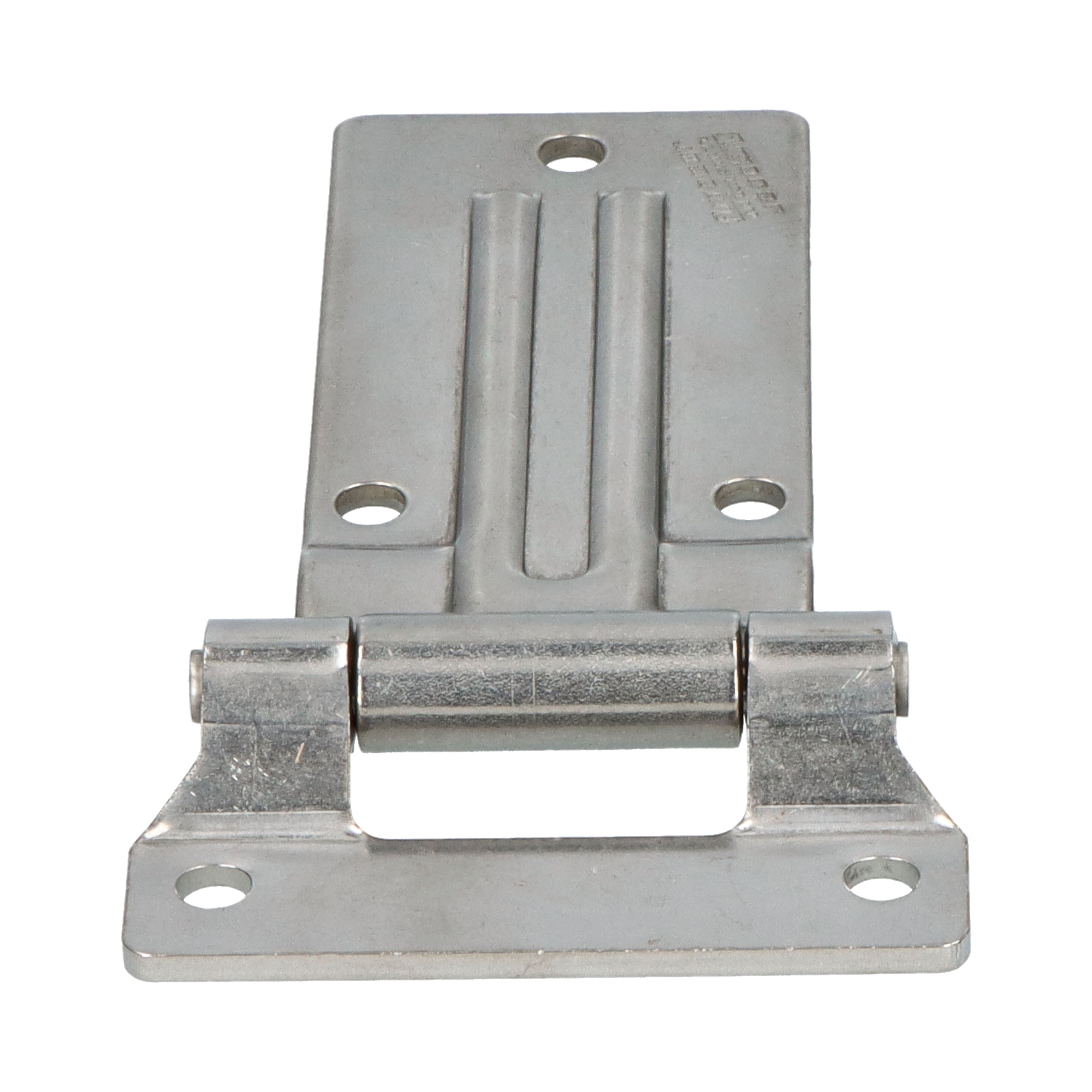 Pommier side door hinge with offset 133 mm - stainless steel